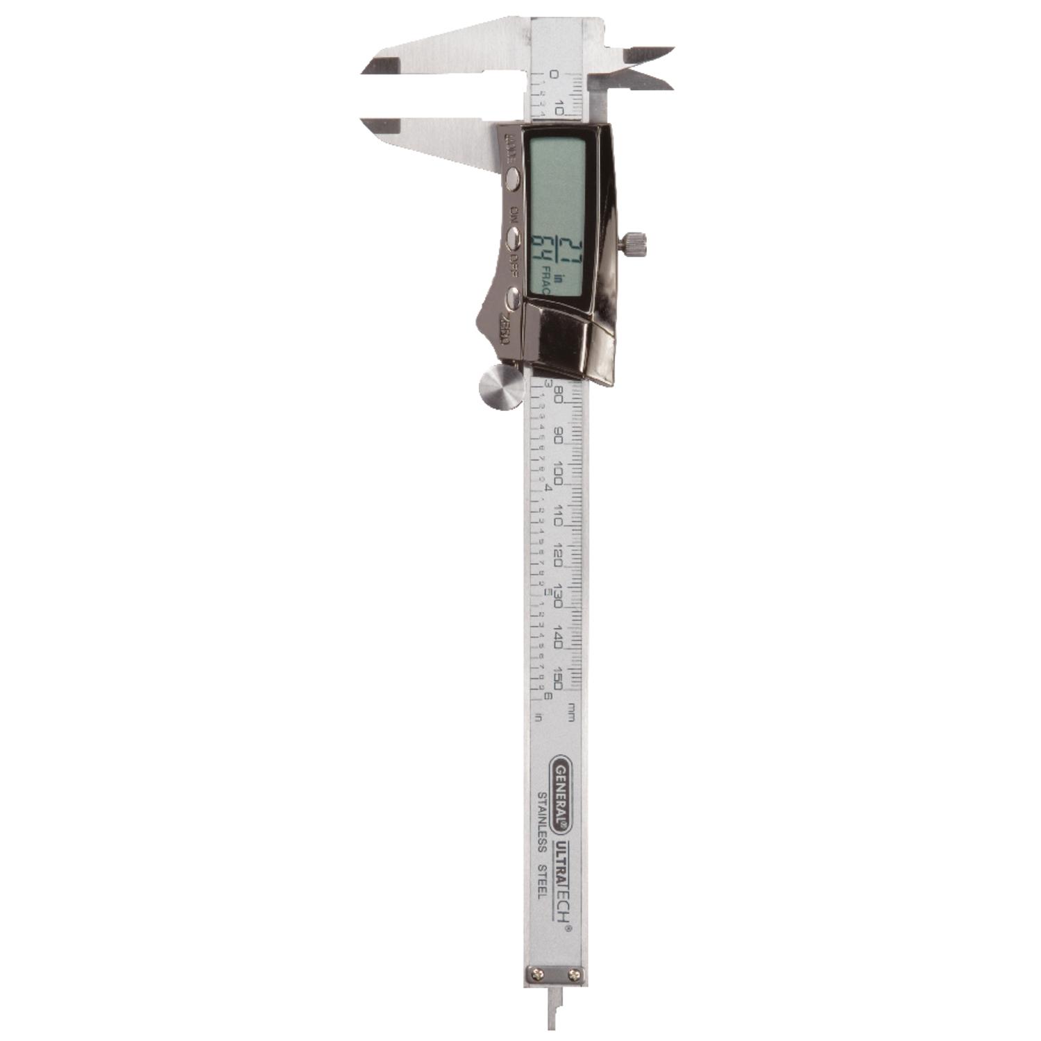 General 6 in. L Digital Caliper 1 pc