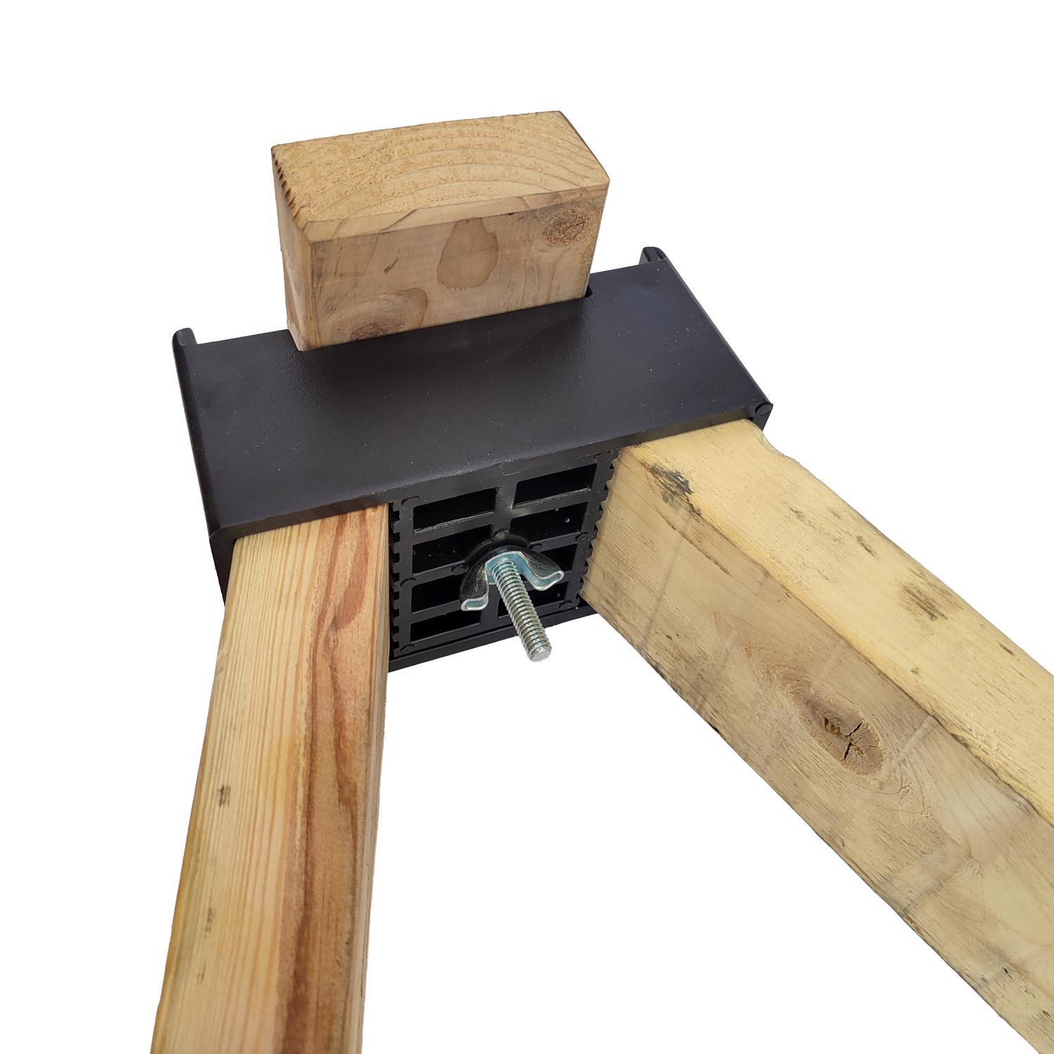 Fulton 2 in. H X 4 in. W Sawhorse Brackets 500 lb. cap. 2 pc