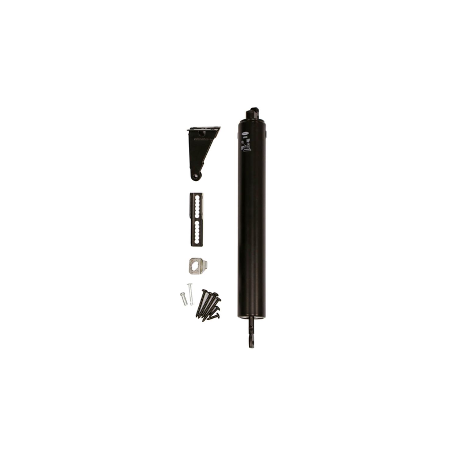 Larson Heavy Duty Black Aluminum Pneumatic Door Closer