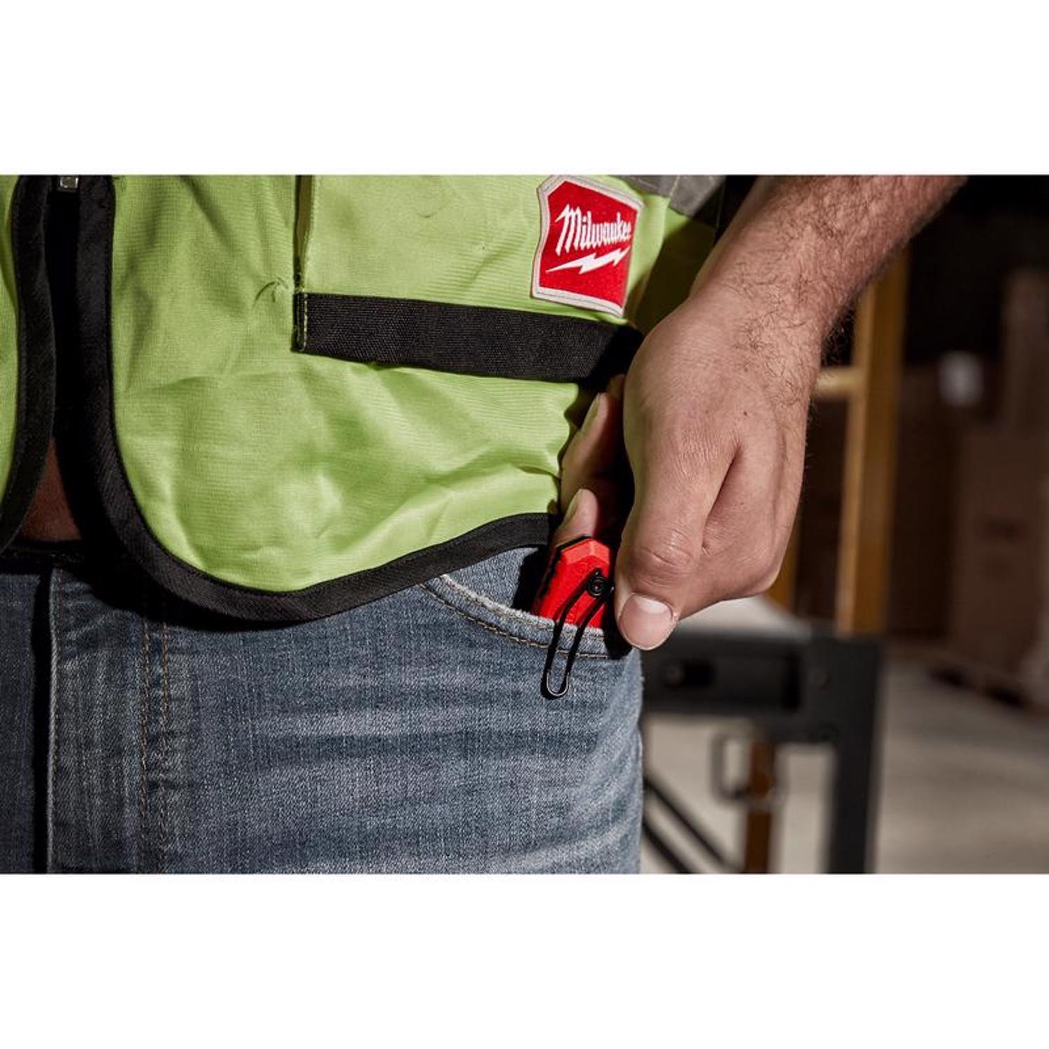 Milwaukee 6 in. Folding Compact Utility Knife Red 1 pc
