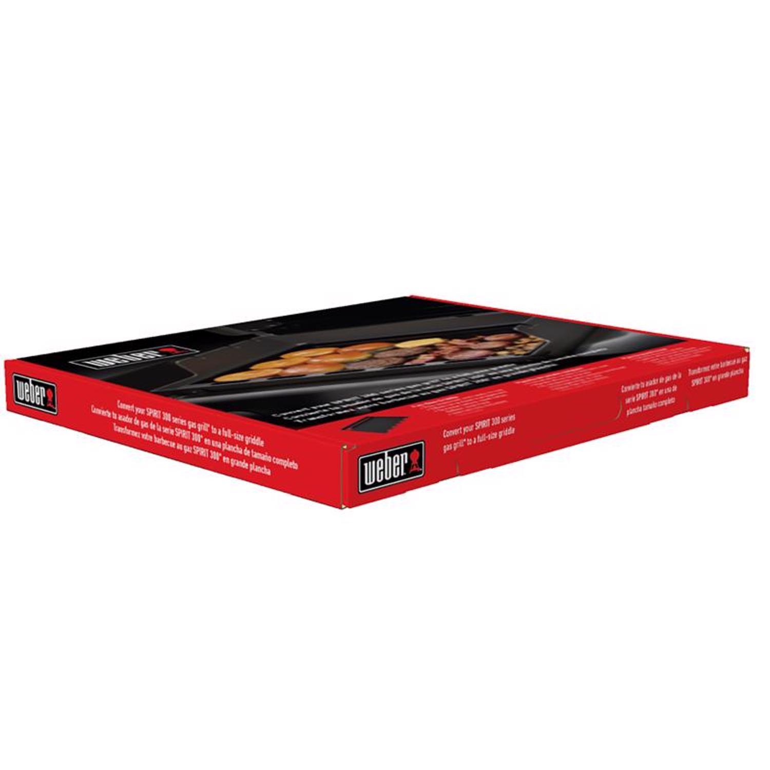Weber Large Spirit/Searwood Rust Resistant Griddle Insert 22.7 in. L X 17.3 in. W 1 pk