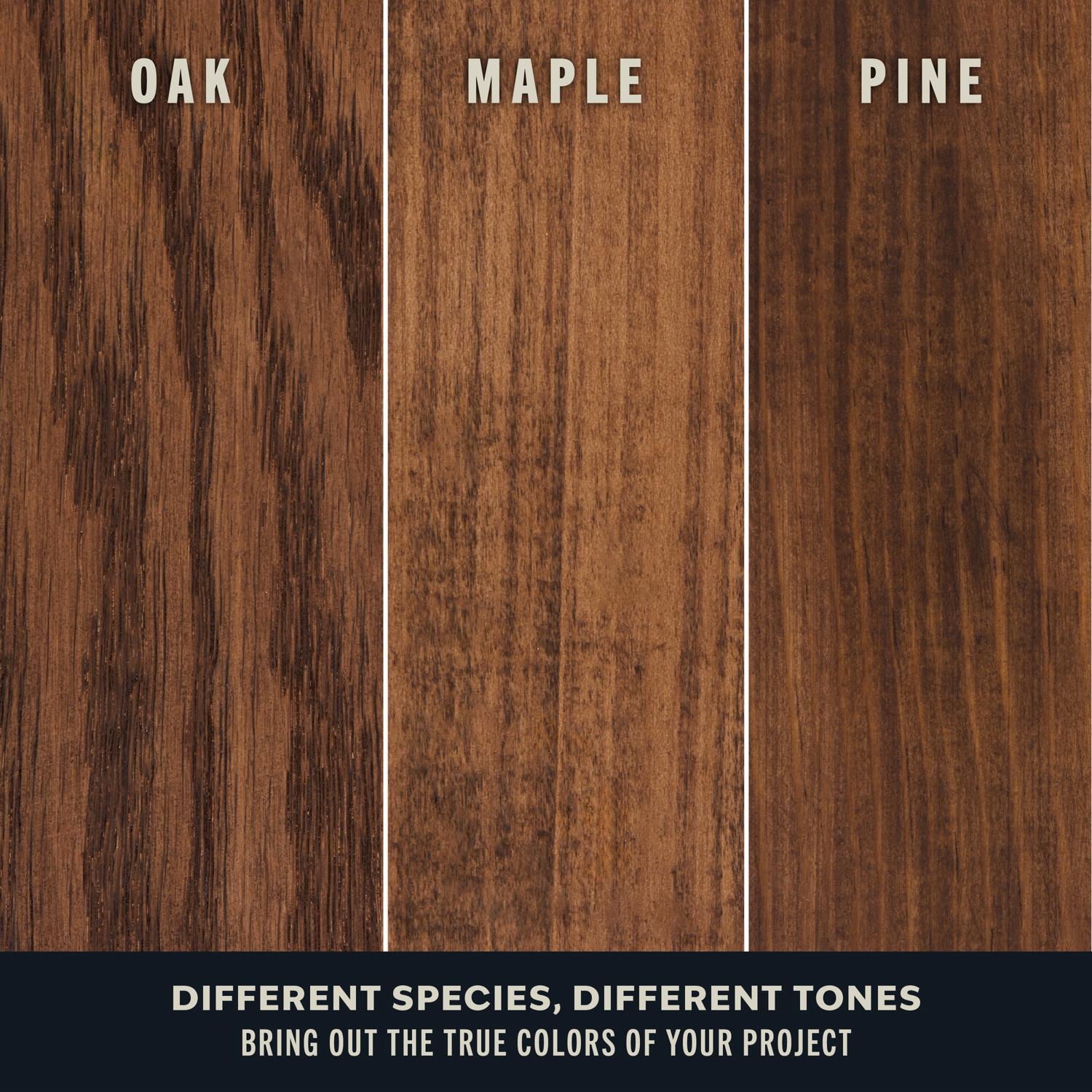 Varathane Semi-Transparent Dark Walnut Oil-Based Urethane Modified Alkyd Fast Dry Wood Stain 1 qt