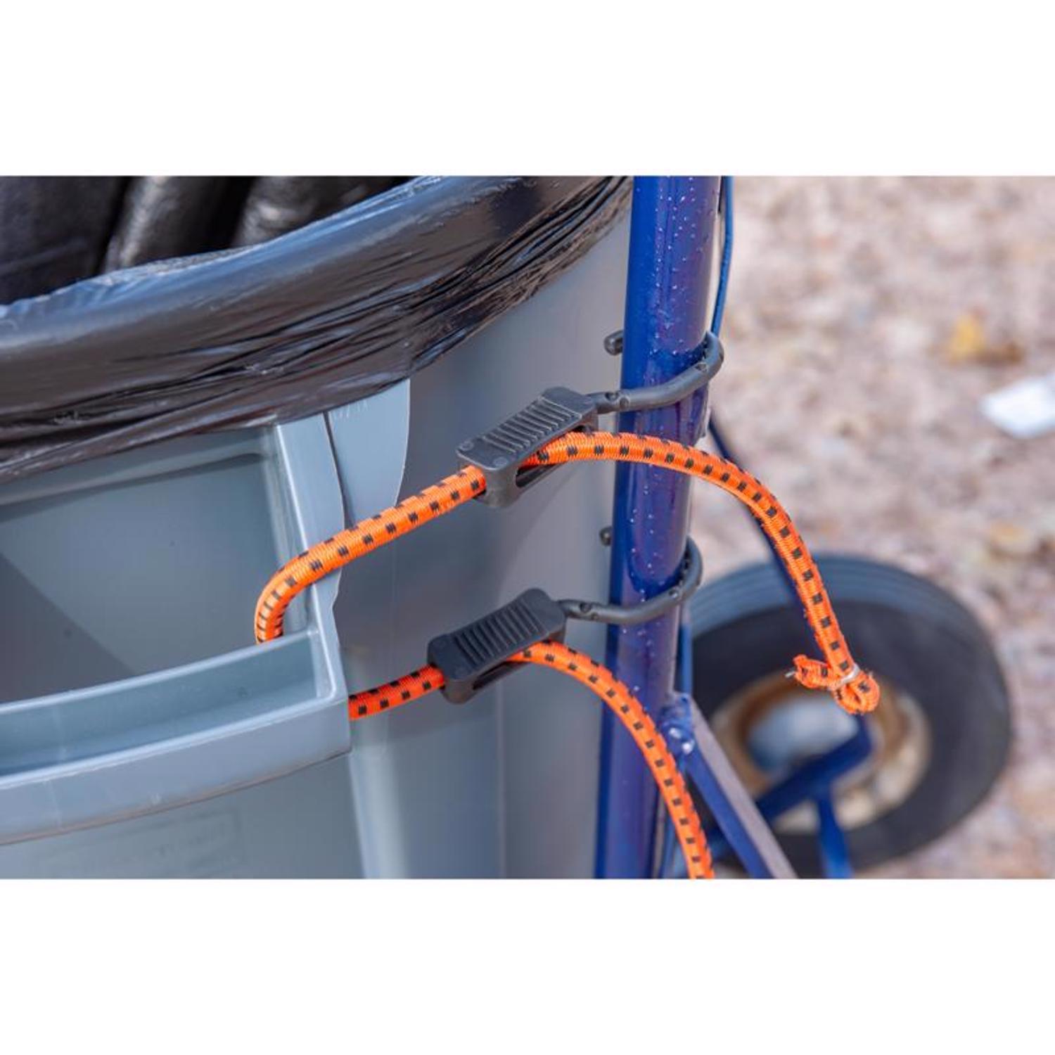 Keeper Orange Adjustable Bungee Cord 30 in. L X 0.315 in. 1 pk