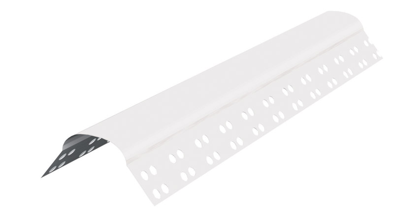 Amerimax PVC Bullnose Corner Bead 3/4in. x 10in. Vinyl