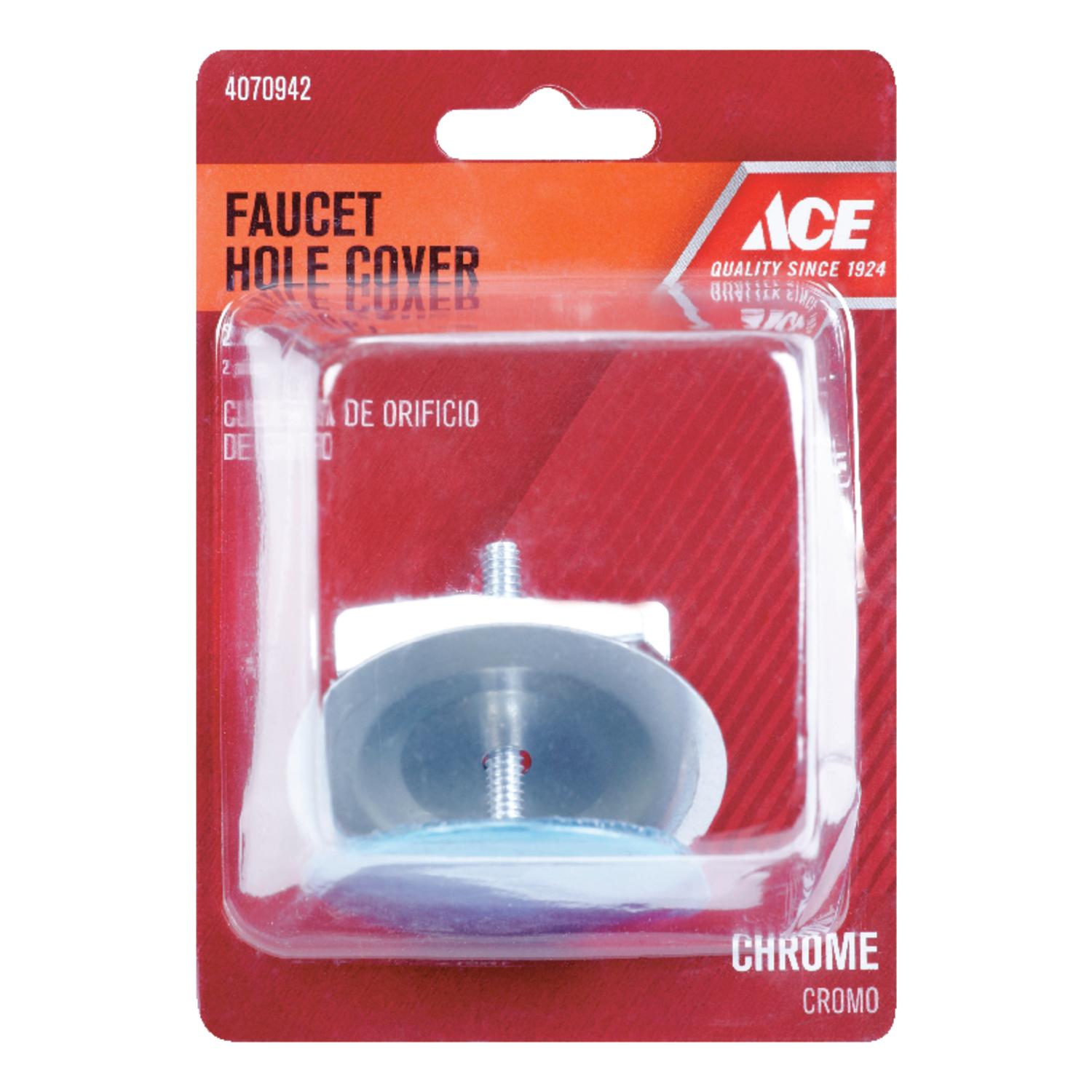 Ace Faucet Hole Cover For Universal 2 in. Chrome