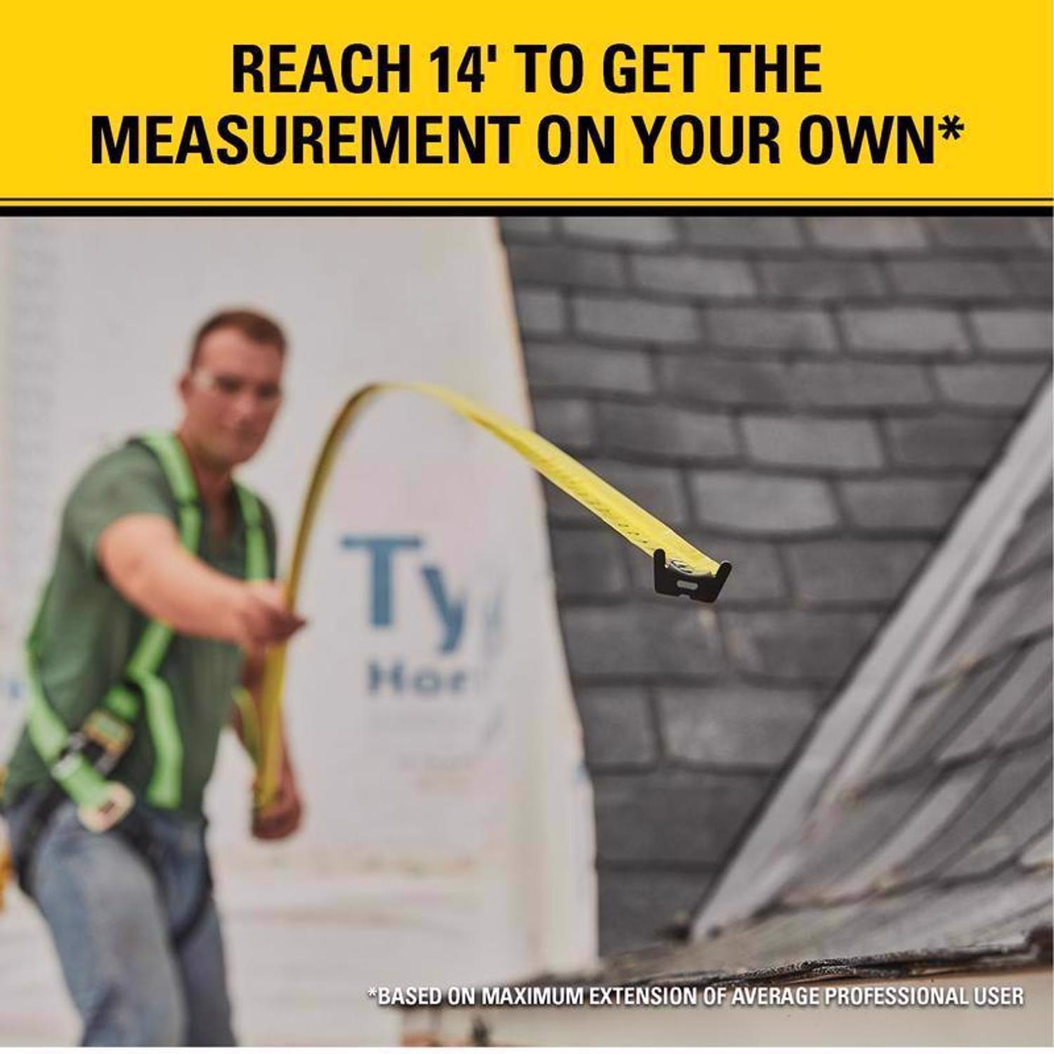 STANLEY FatMax 25 ft. L X 1.25 in. W Compact Wide Blade Tape Measure 1 pk