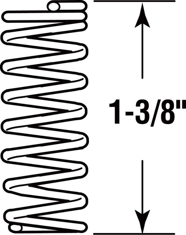 Prime-Line 1-3/8 in. L X 7/32 in. D Compression Spring 4 pk