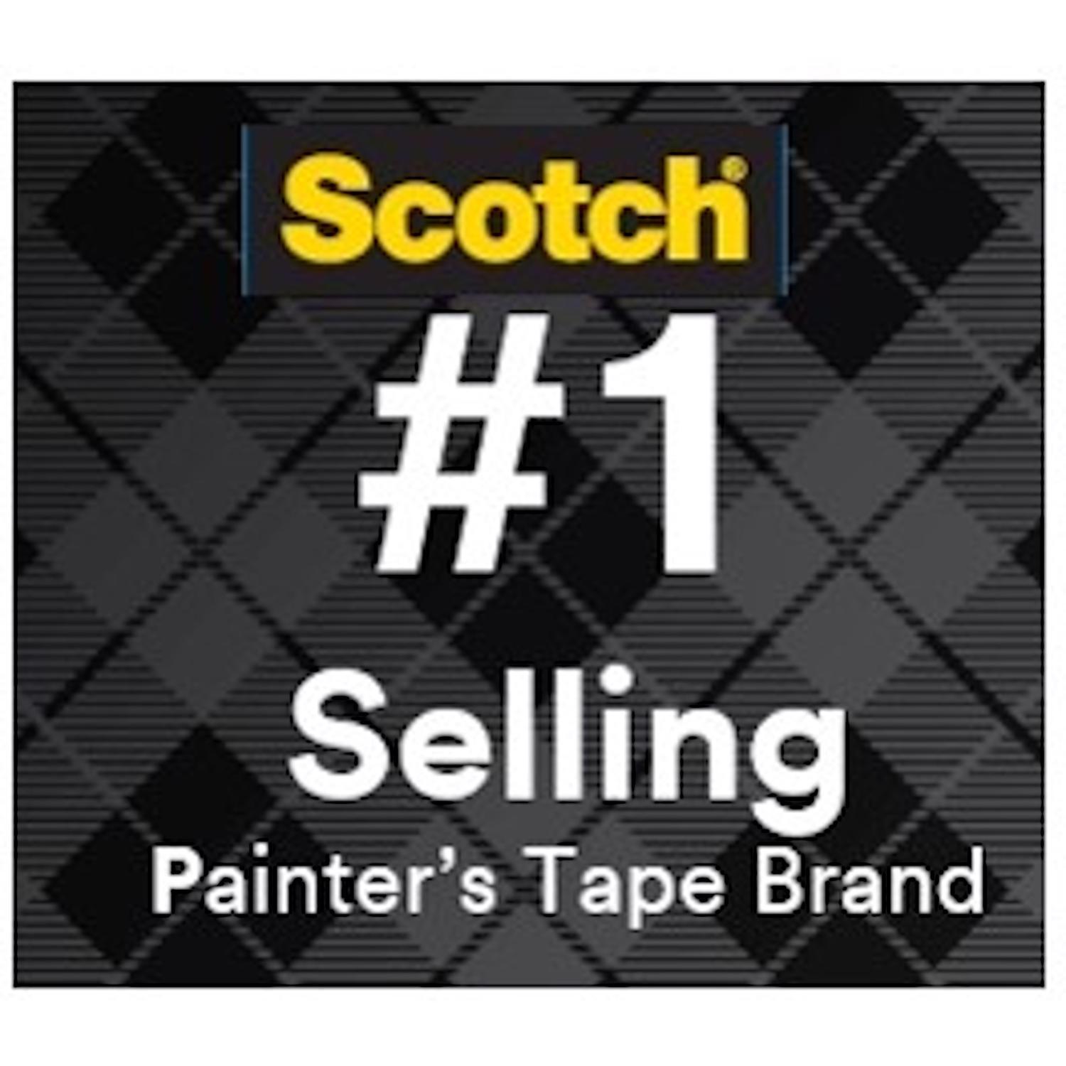 ScotchBlue 1.41 in. W X 60 yd L Blue Medium Strength Original Painter's Tape 1 pk