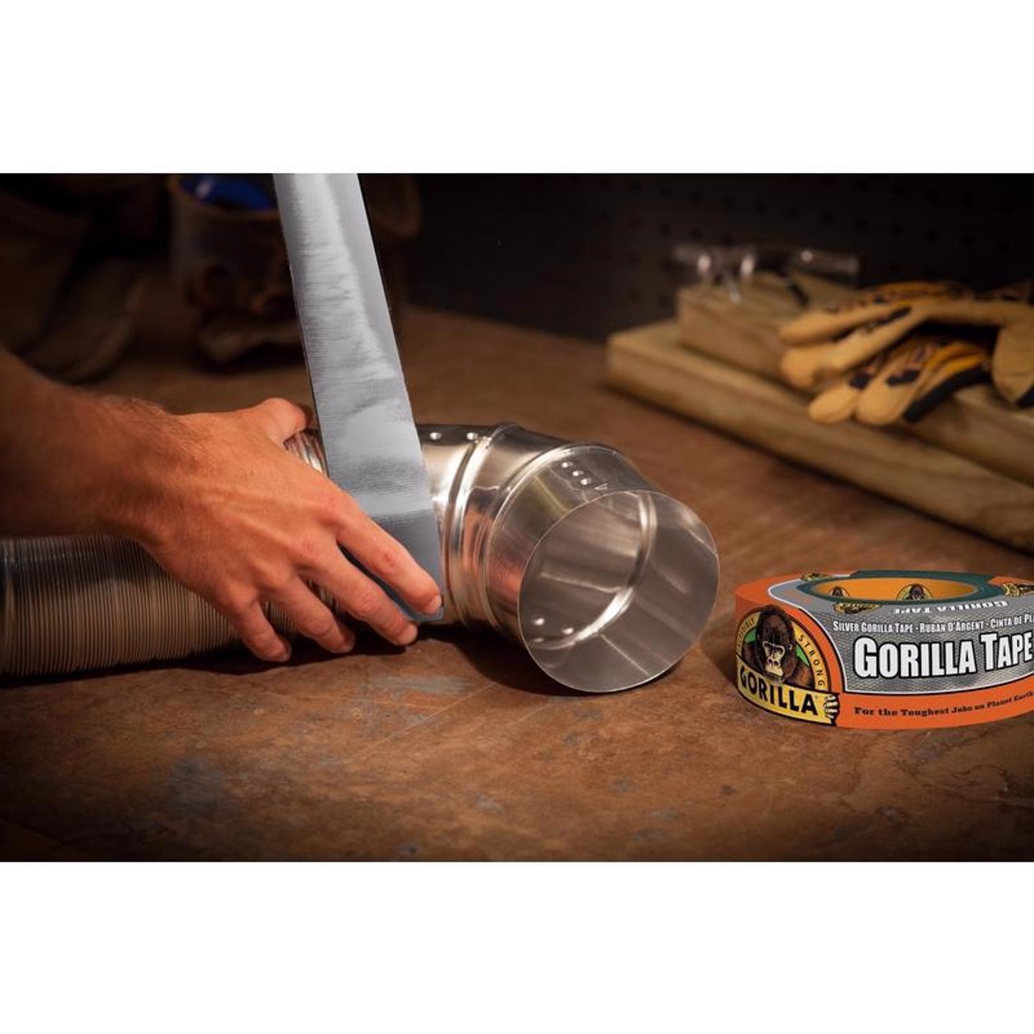 Gorilla 1.88 in. W X 10 yd L Silver Duct Tape
