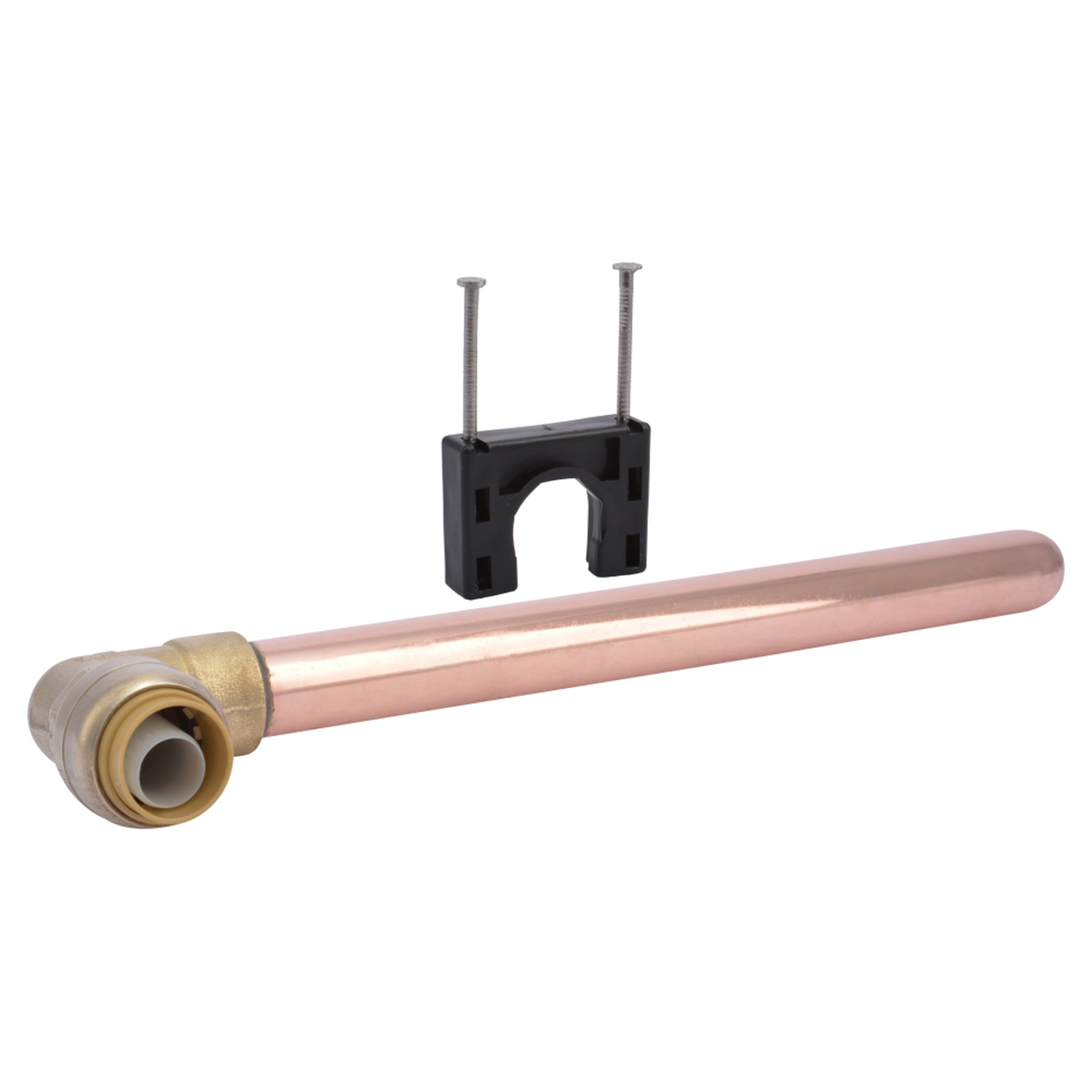SharkBite Push to Connect 1/2 in. PTC Copper Pipe Stubout Elbow