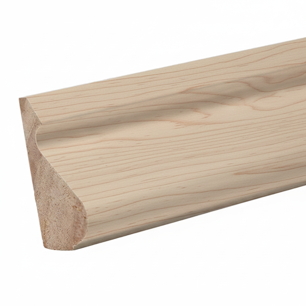 11/16 in. x 1-3/8 in. Base Cap Hemlock #163
