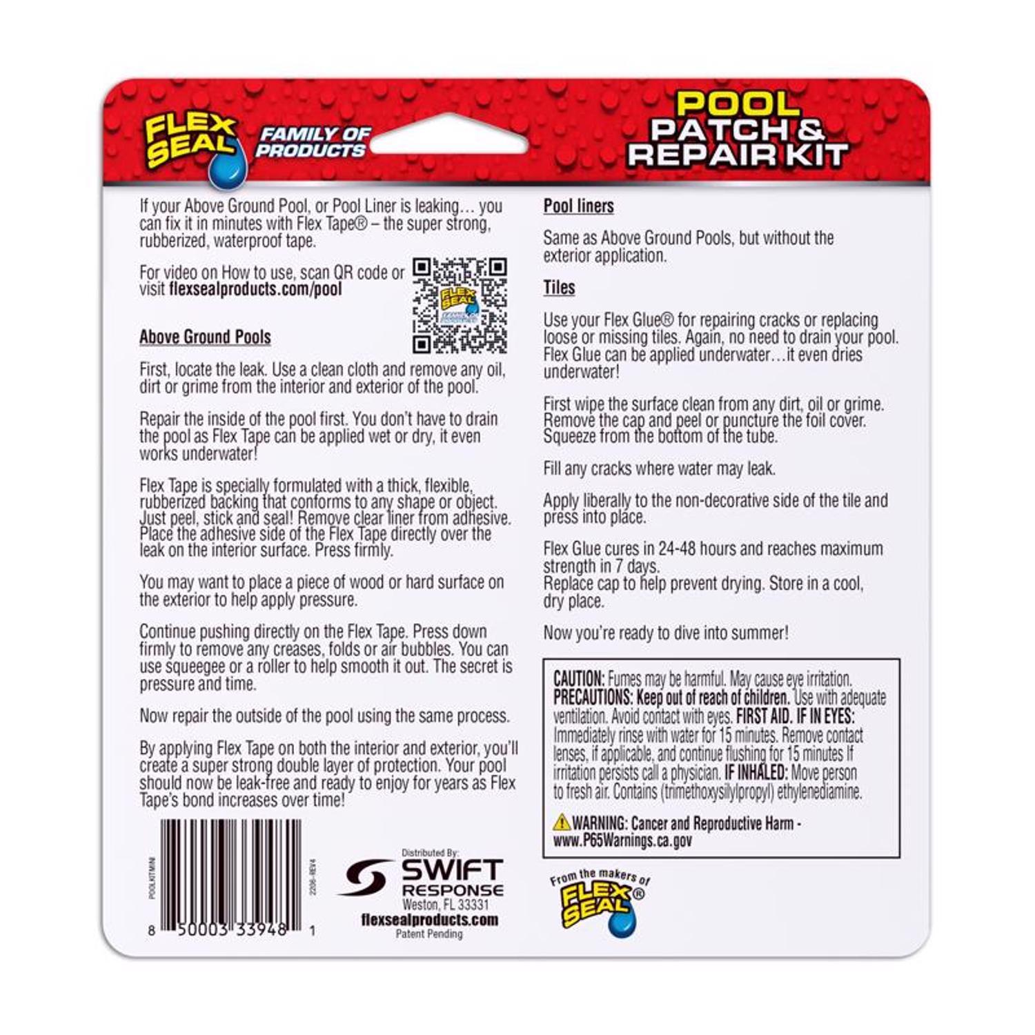 Flex Seal Family of Products Patch and Repair Kit
