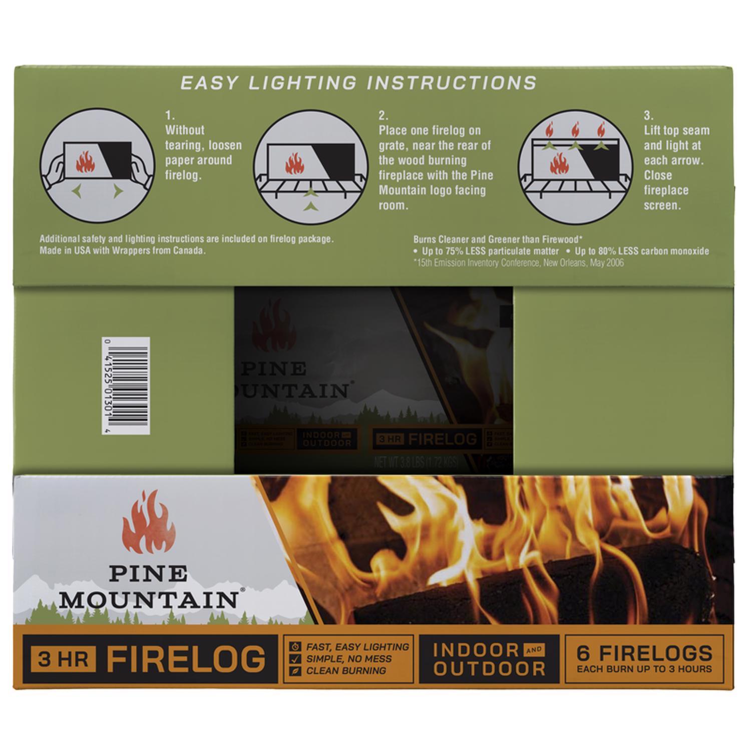 Pine Mountain 3 hr. Fire Log