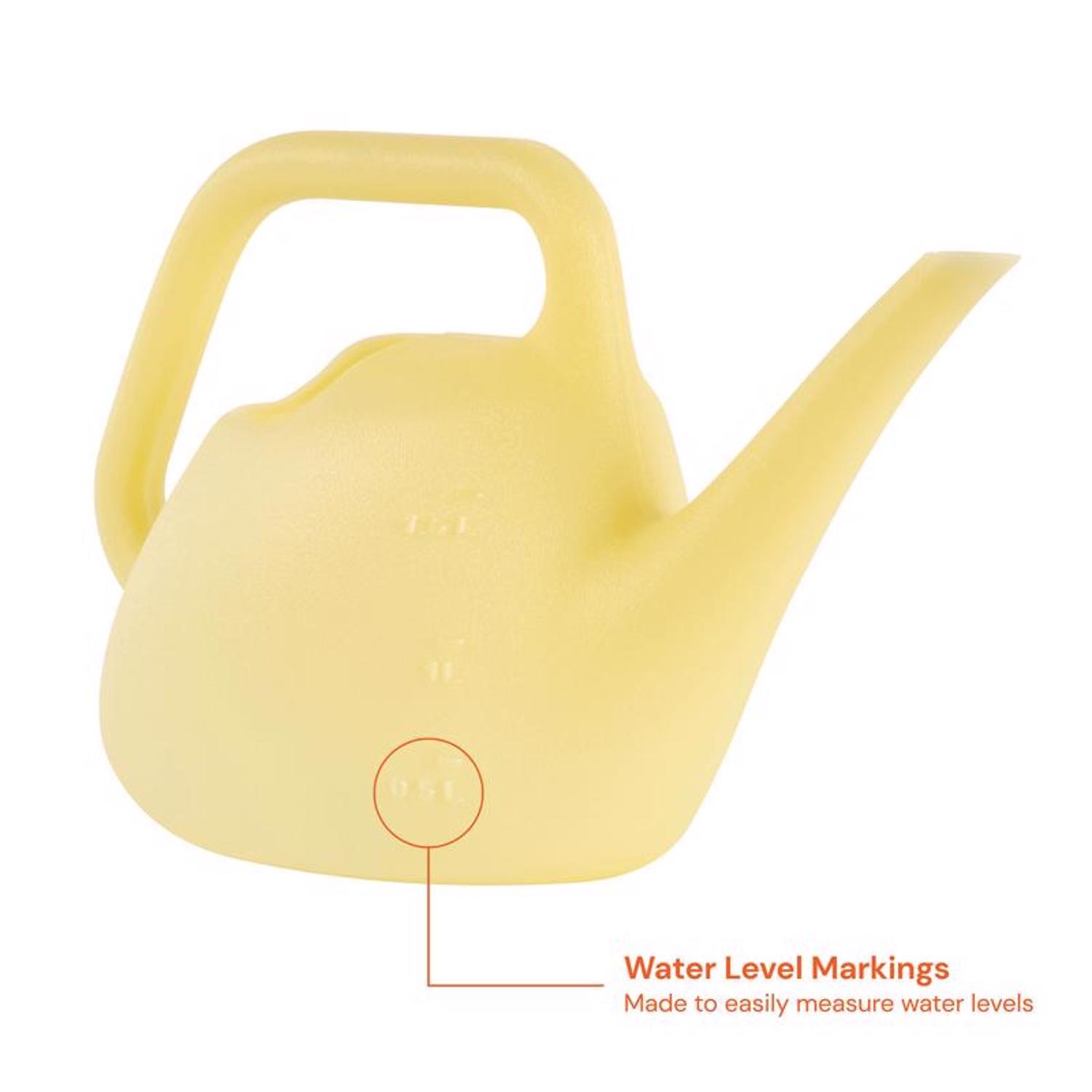 Bloem Translucent Yellow 1.5 L Resin Watering Can
