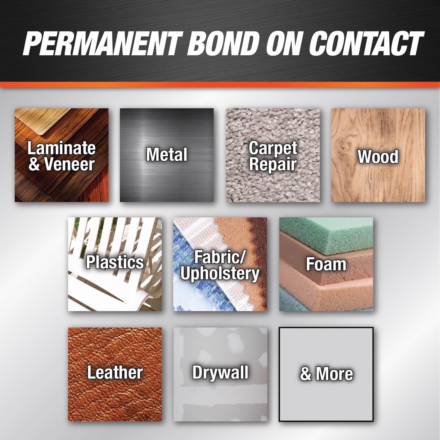 DAP Weldwood High Strength Rubber Tan Contact Cement 3 oz