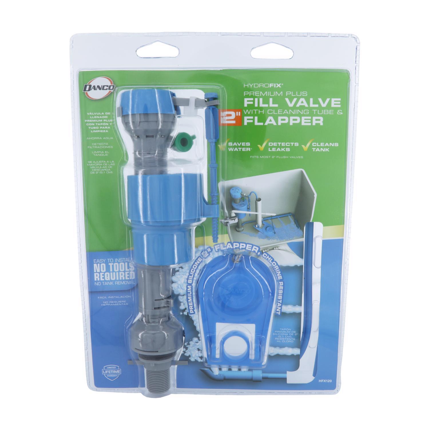 Danco HydroFix Tank Repair Kit Blue Plastic