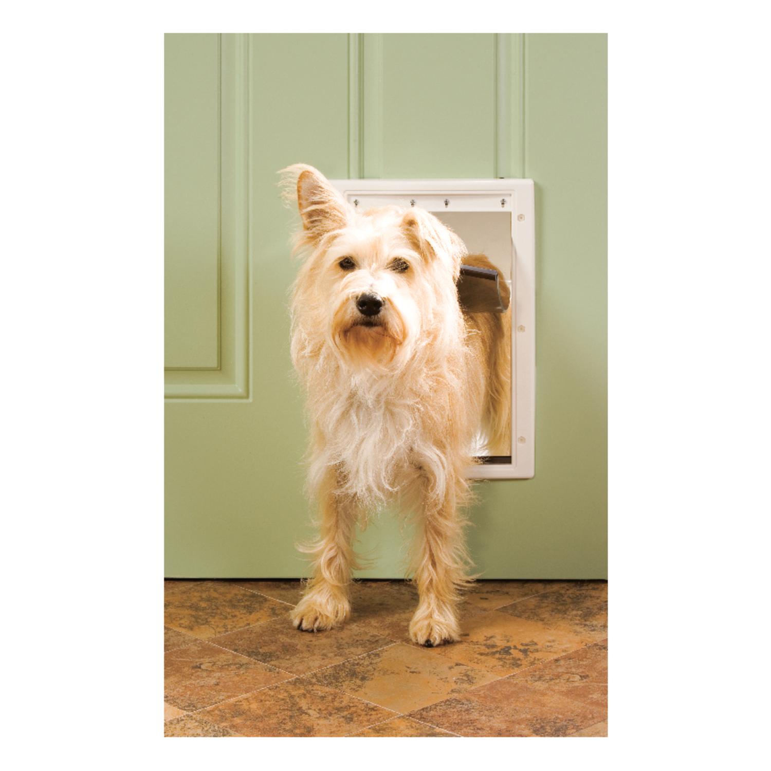 PetSafe 14 in. H X 9.25 in. W Medium Plastic Pet Door