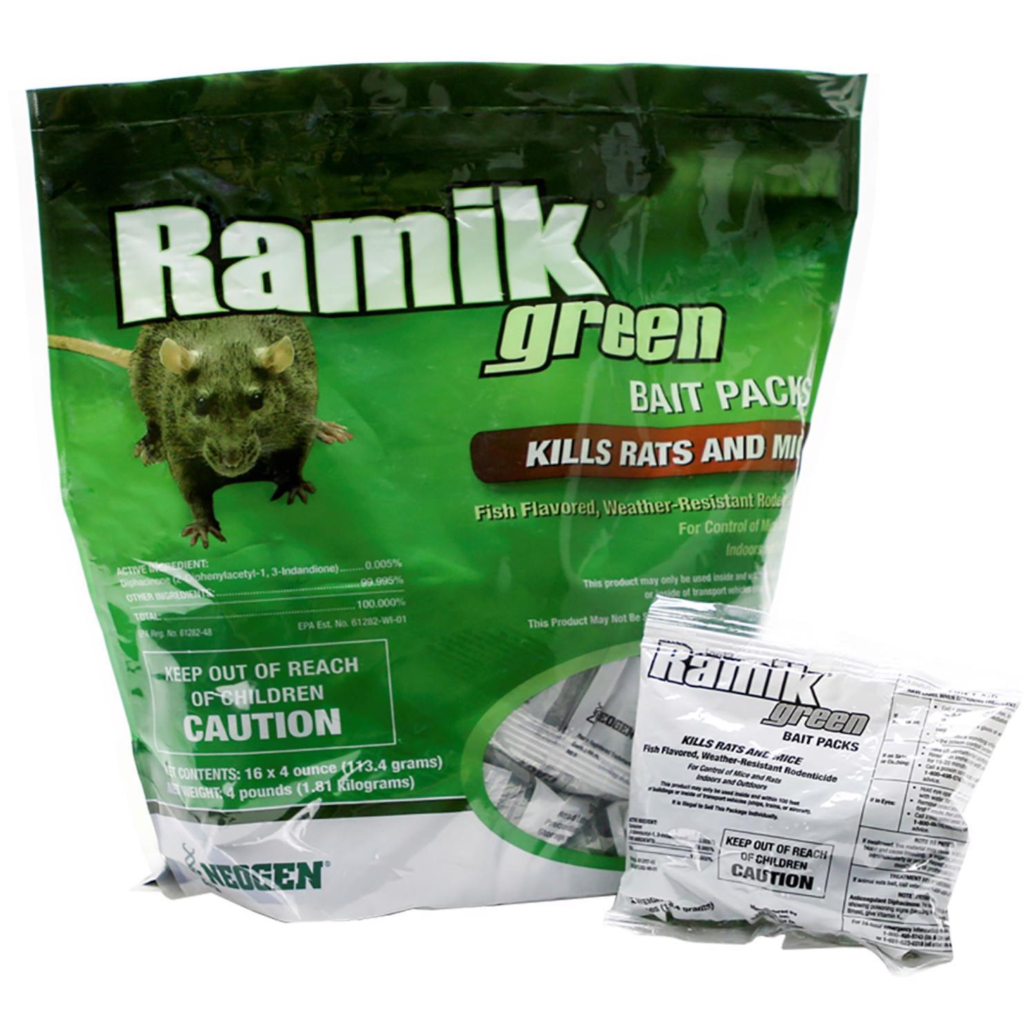 Ramik Toxic Fish-Flavored Rodenticide Bait Nuggets For Mice and Rats 4 lb 1 pk