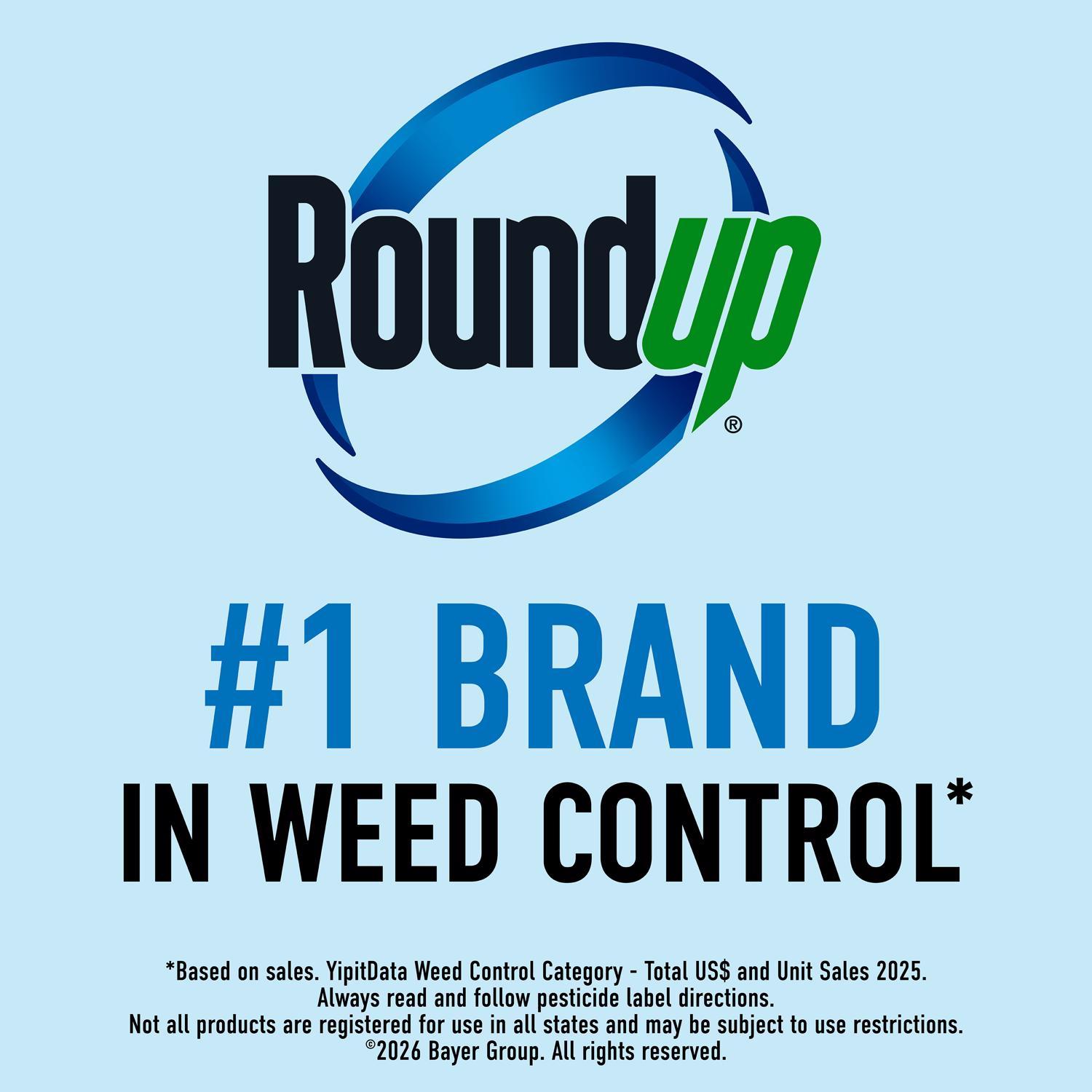 Roundup Dual Action Weed and Grass Killer Concentrate 32 oz