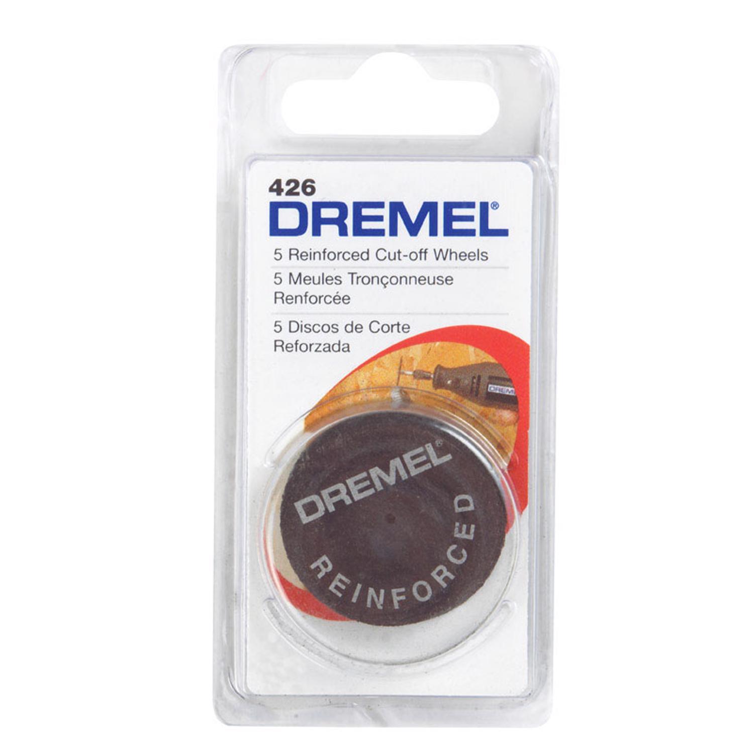 Dremel 1-1/4 in. D X 1/8 in. X 0.05 in. thick Fiberglass Metal Cut-Off Wheel 5 pc