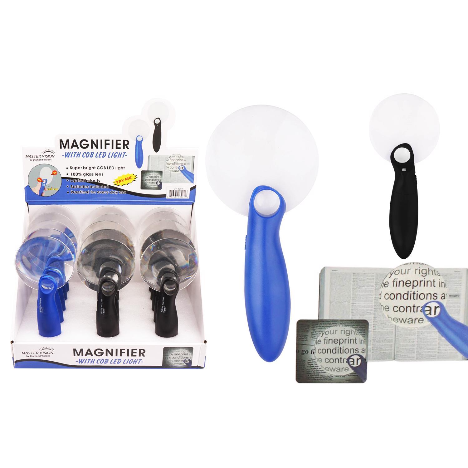 Diamond Visions Master Vision Round 8 Times Led Magnifying Glass