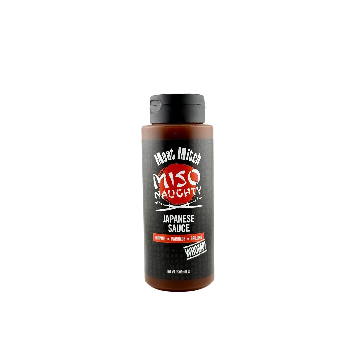 Meat Mitch Miso Naughty Japanese BBQ Sauce 15 oz