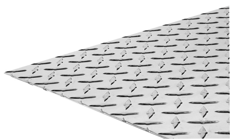 Boltmaster 1/16 in. x 12 in. W x 24 in. L Aluminum Tread Plate
