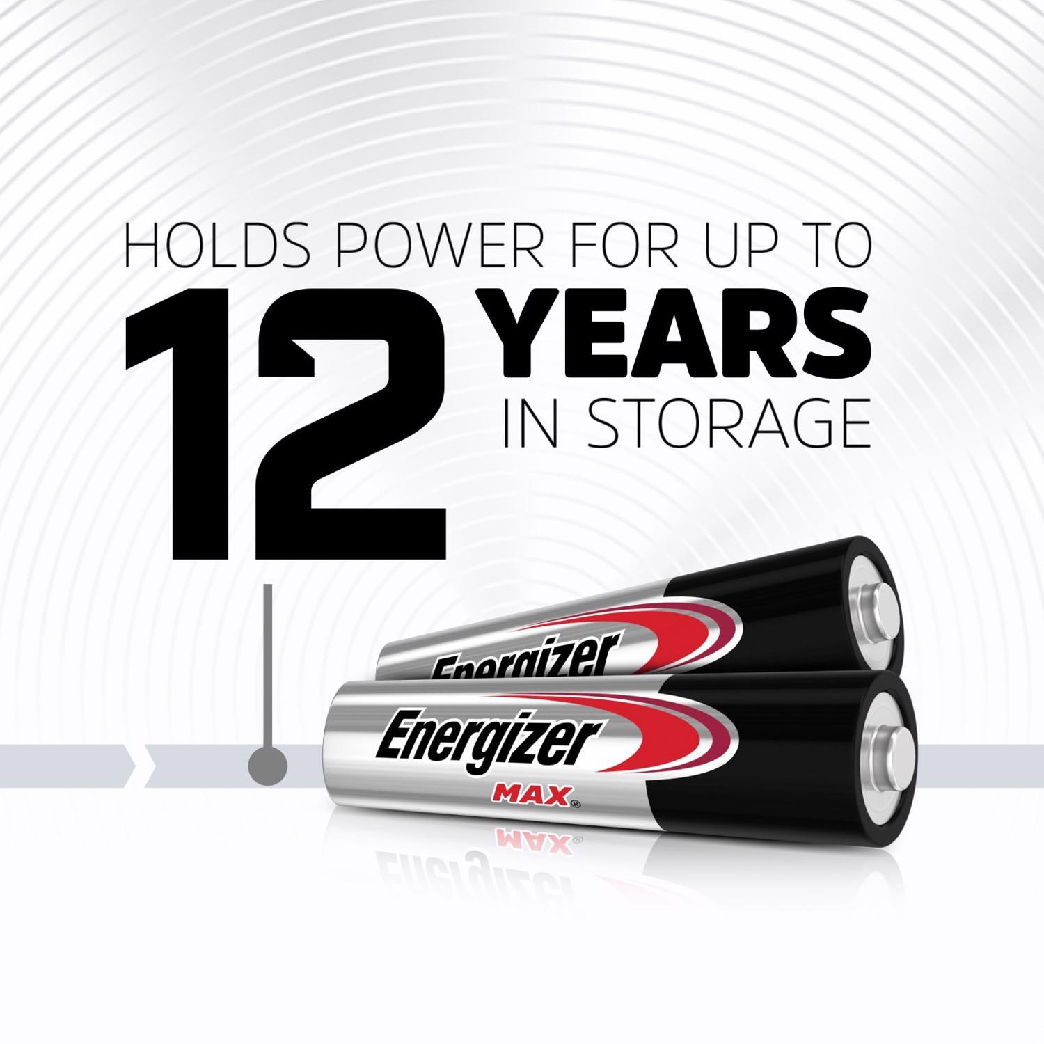 Energizer Max AAA Alkaline Batteries 8 pk Carded