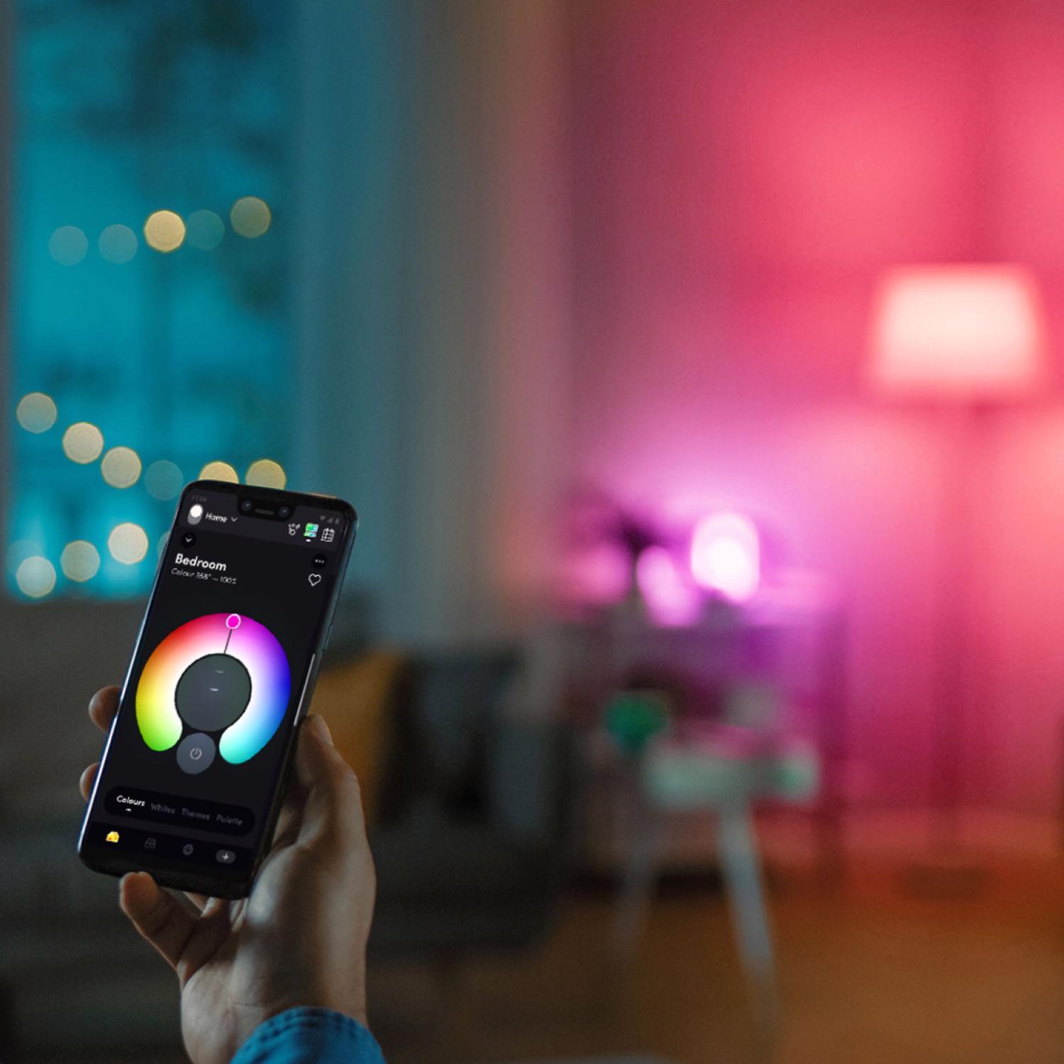 LIFX Smart Home A19 E26 (Medium) Smart-Enabled LED Bulb Color Changing 60 Watt Equivalence 1 pk