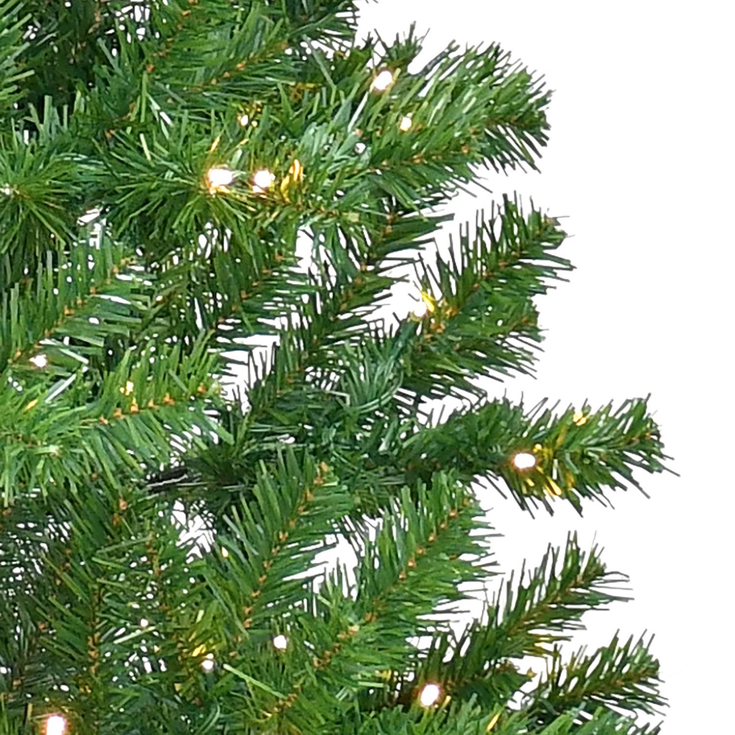 Celebrations 7in. Slim Led 400 Lights Pine Christmas Tree