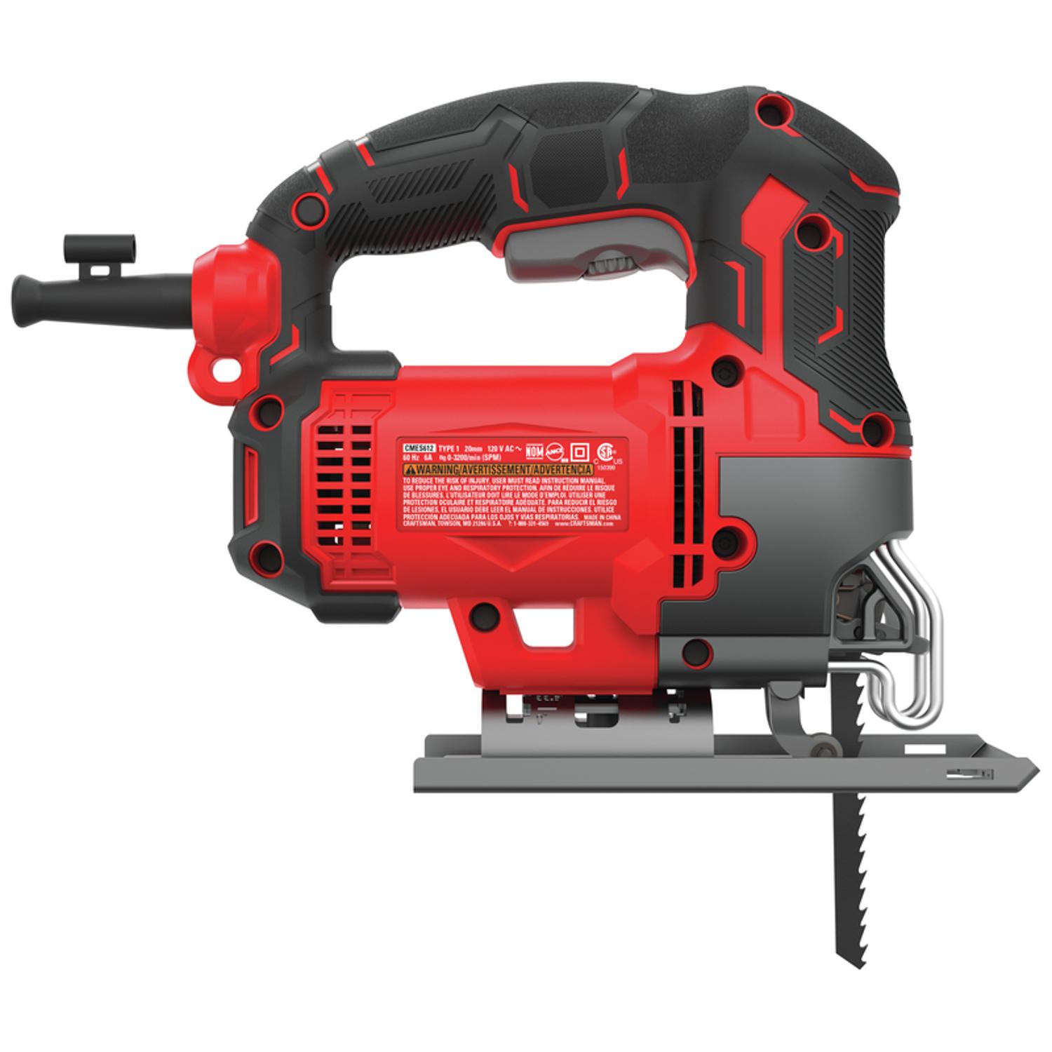 CRAFTSMAN 6 amps Corded Jig Saw Tool Only