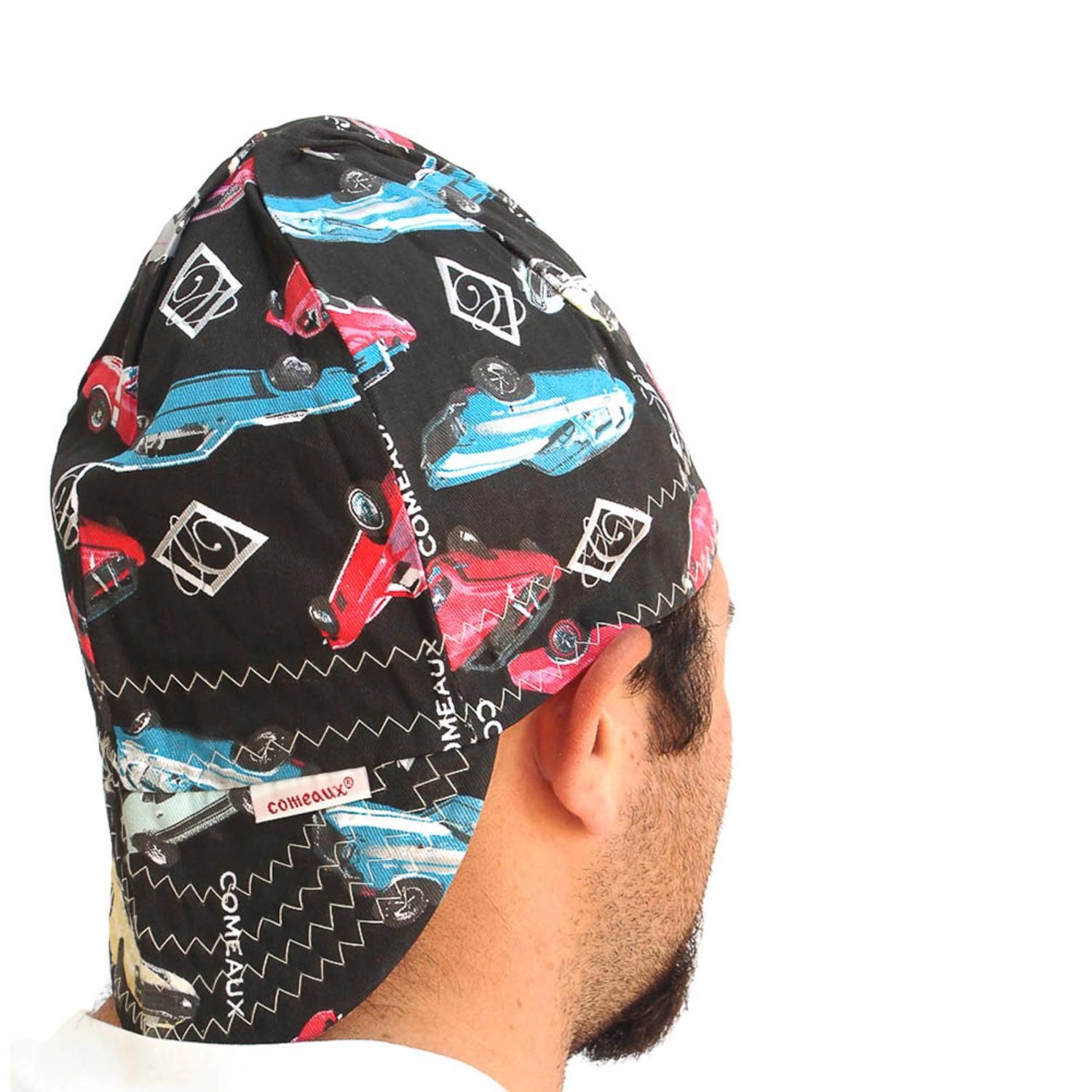 Forney 7.75 in. H X 7.75 in. W Cotton Welding Cap Multicolored 1 pc