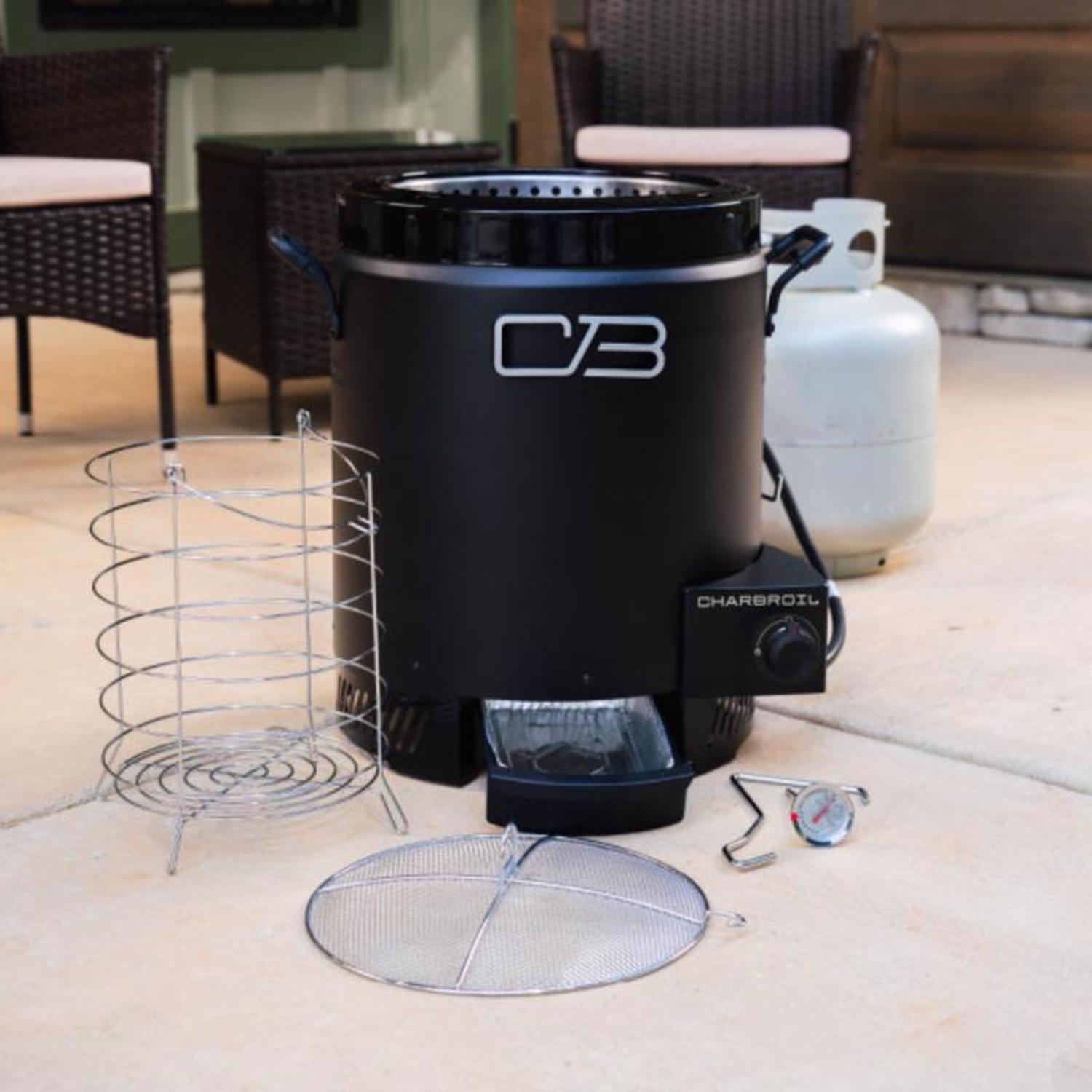 Charbroil Big Easy 16000 BTU Stainless Steel Oil-less Turkey Fryer 16 lb