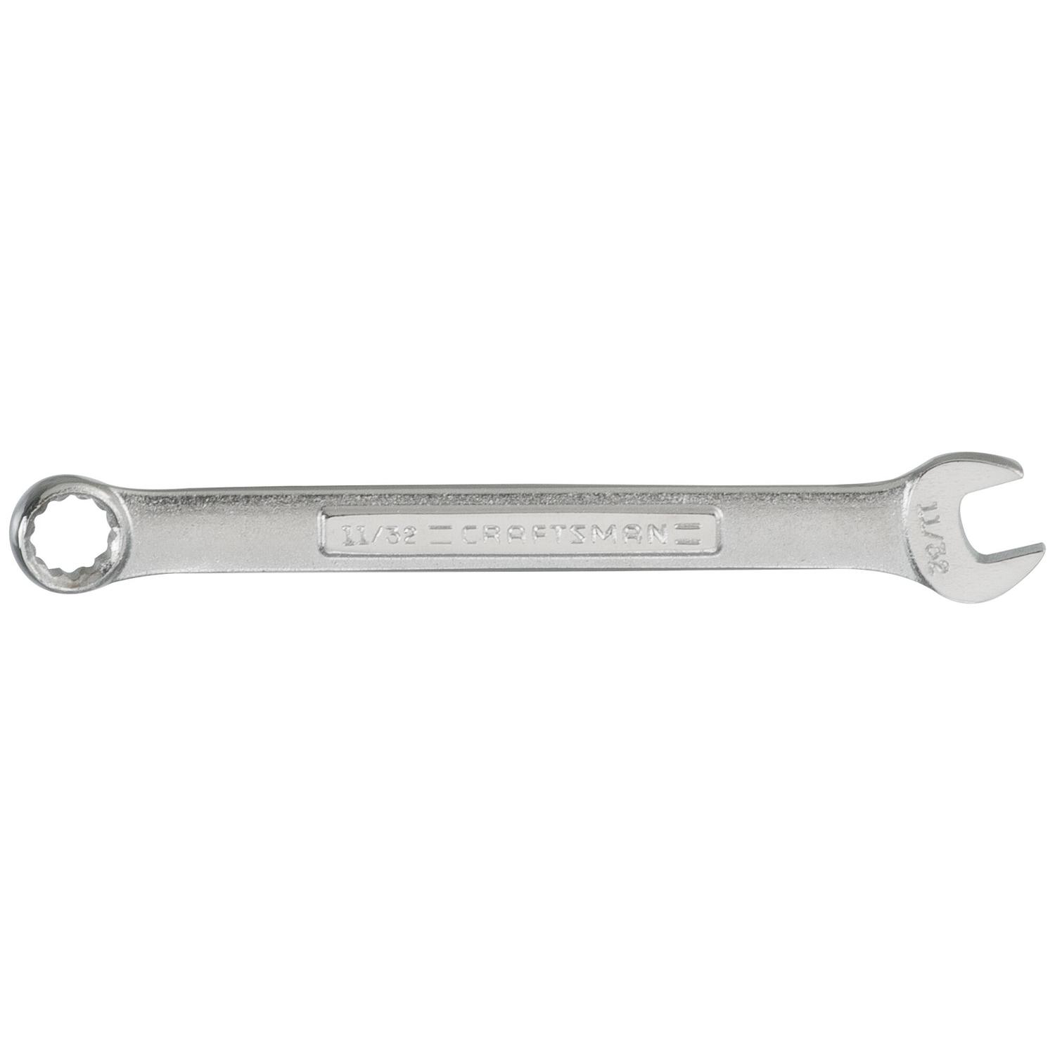 CRAFTSMAN 12 Point SAE Combination Wrench 4.8 in. L 1 pc