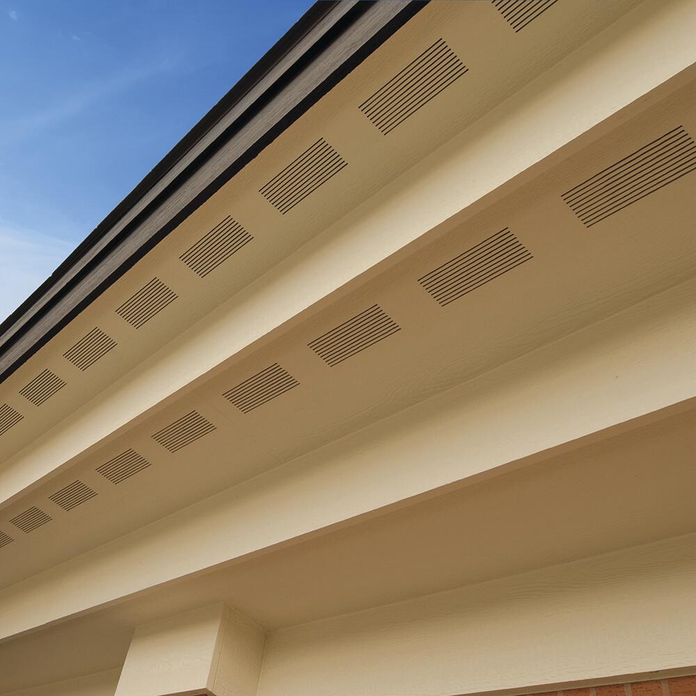 LP SmartSide 38 Series Cedar Texture Soffit - Cut-to-Width Engineered Wood Siding 12" x 16'