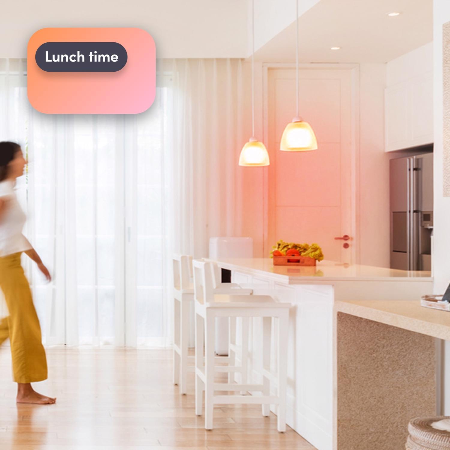 LIFX Smart Home A19 E26 (Medium) Smart-Enabled LED Bulb Color Changing 60 Watt Equivalence 1 pk