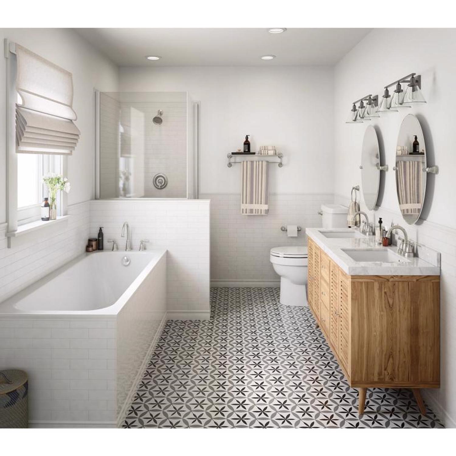 Moen Banbury Brushed Nickel Bathroom Faucet 4 in.