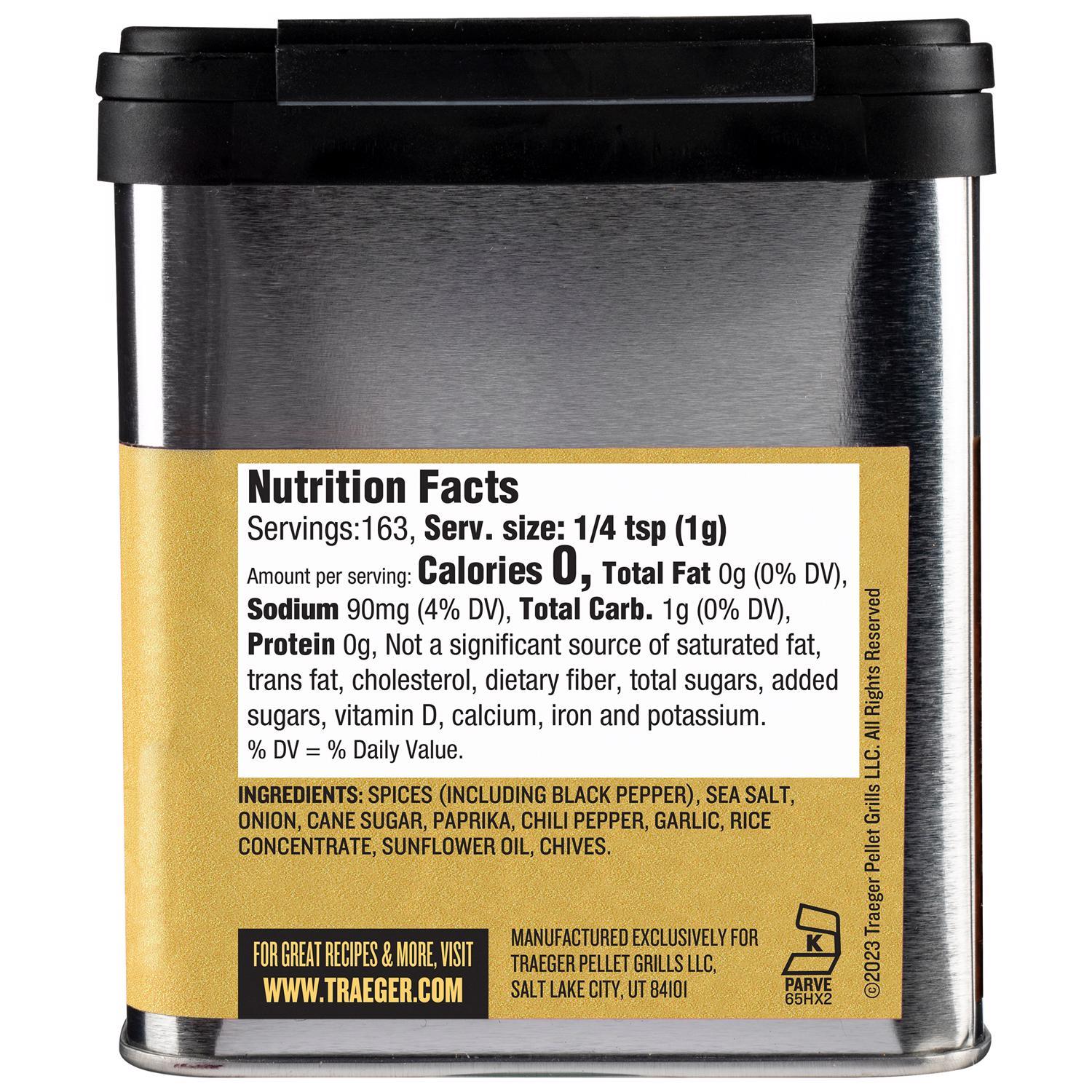 Traeger Breakfast Seasoning Rub 5.75 oz