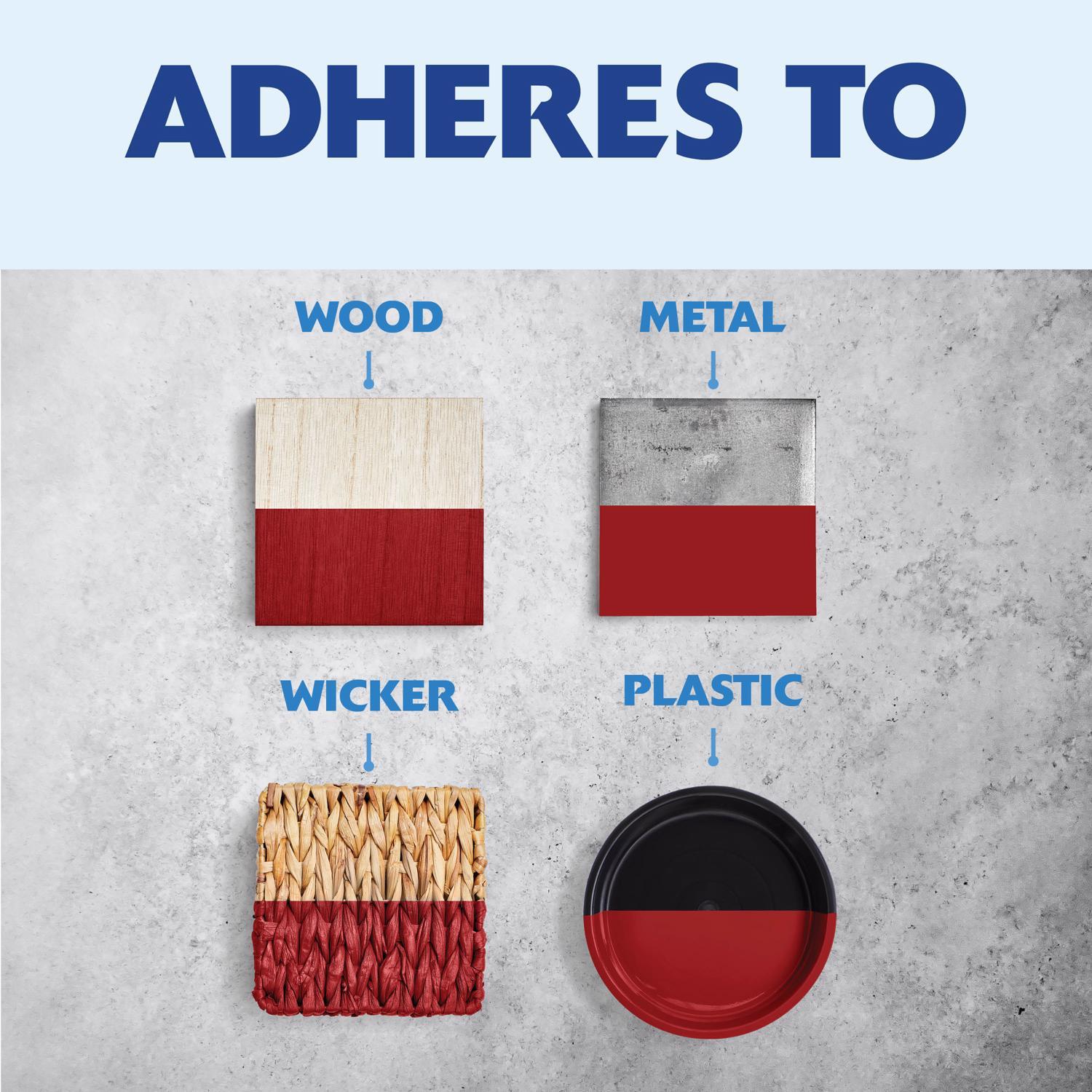 Rust-Oleum Painter's Touch 2X Ultra Cover Satin Paprika Paint+Primer Spray Paint 12 oz