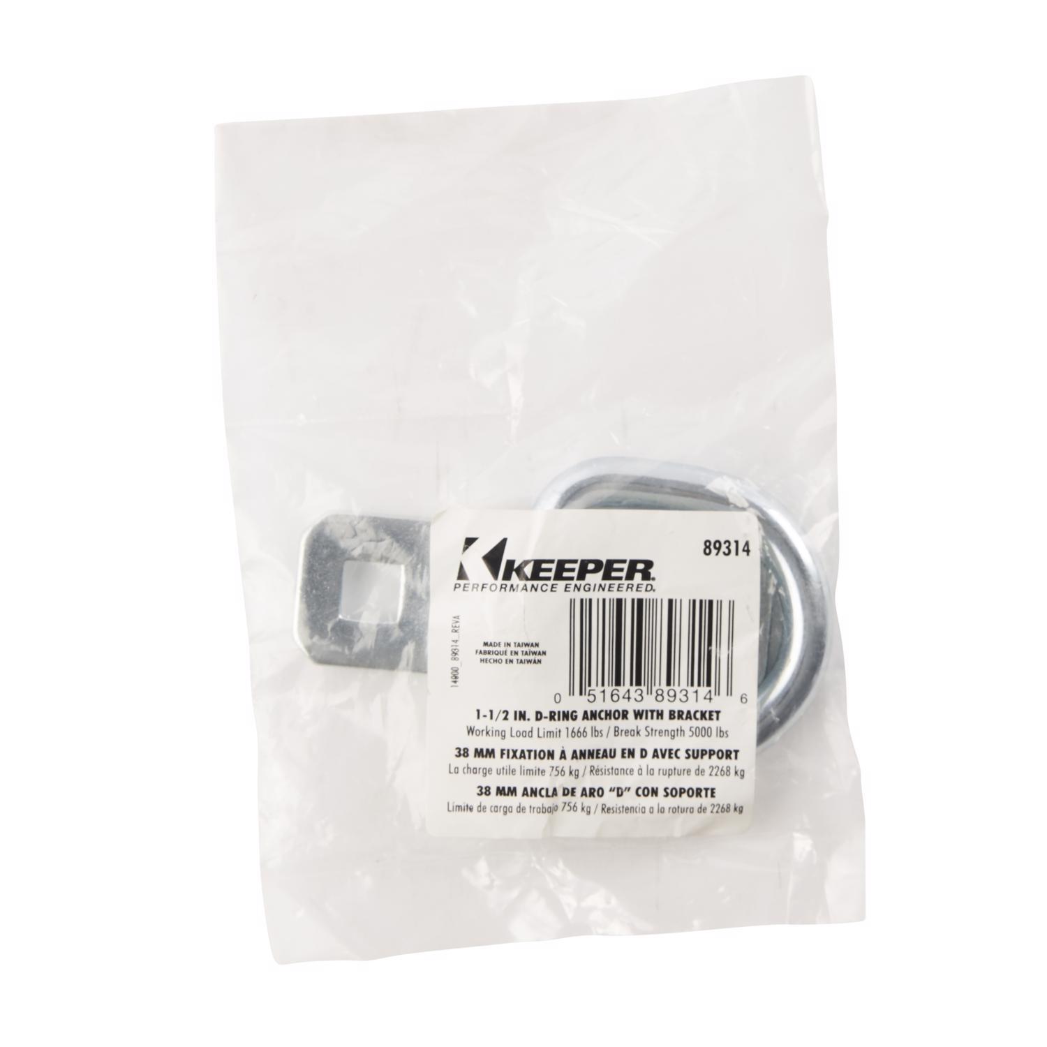 Keeper Trailer Tie Down Hardware 1 pk