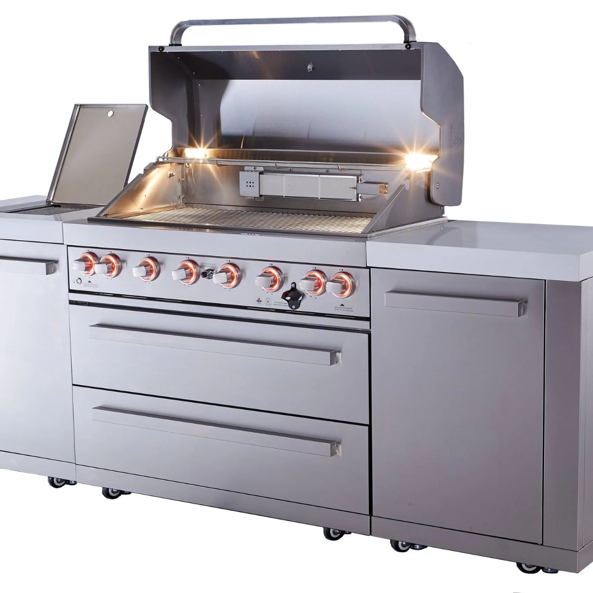 Mont Alpi 6-burner island grill