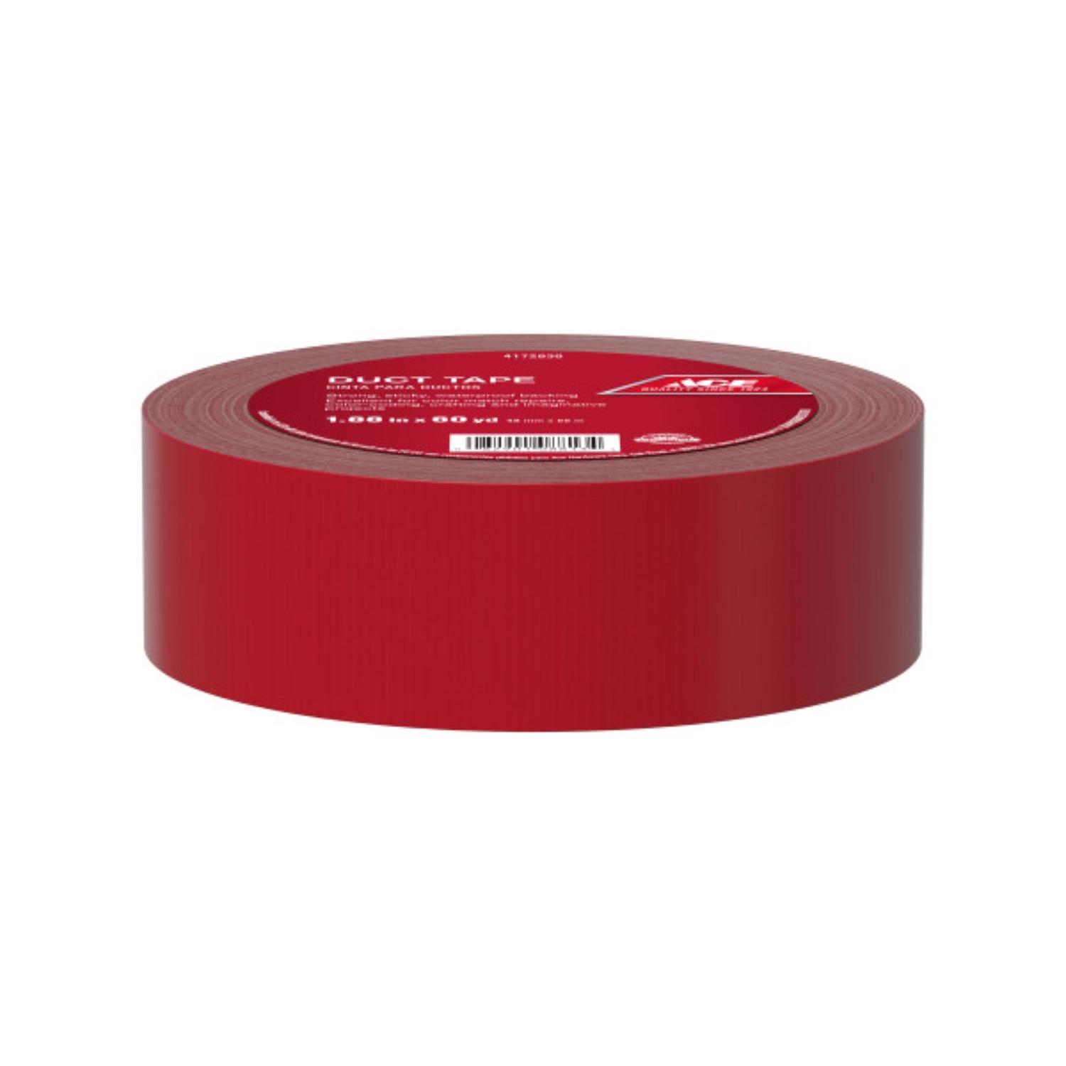 Ace 1.88 in. W X 60 yd L Red Solid Duct Tape