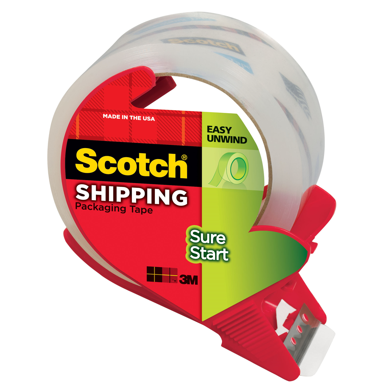 3M Scotch 1.88 in. W X 38.2 in. L Heavy Duty Packaging Tape Clear
