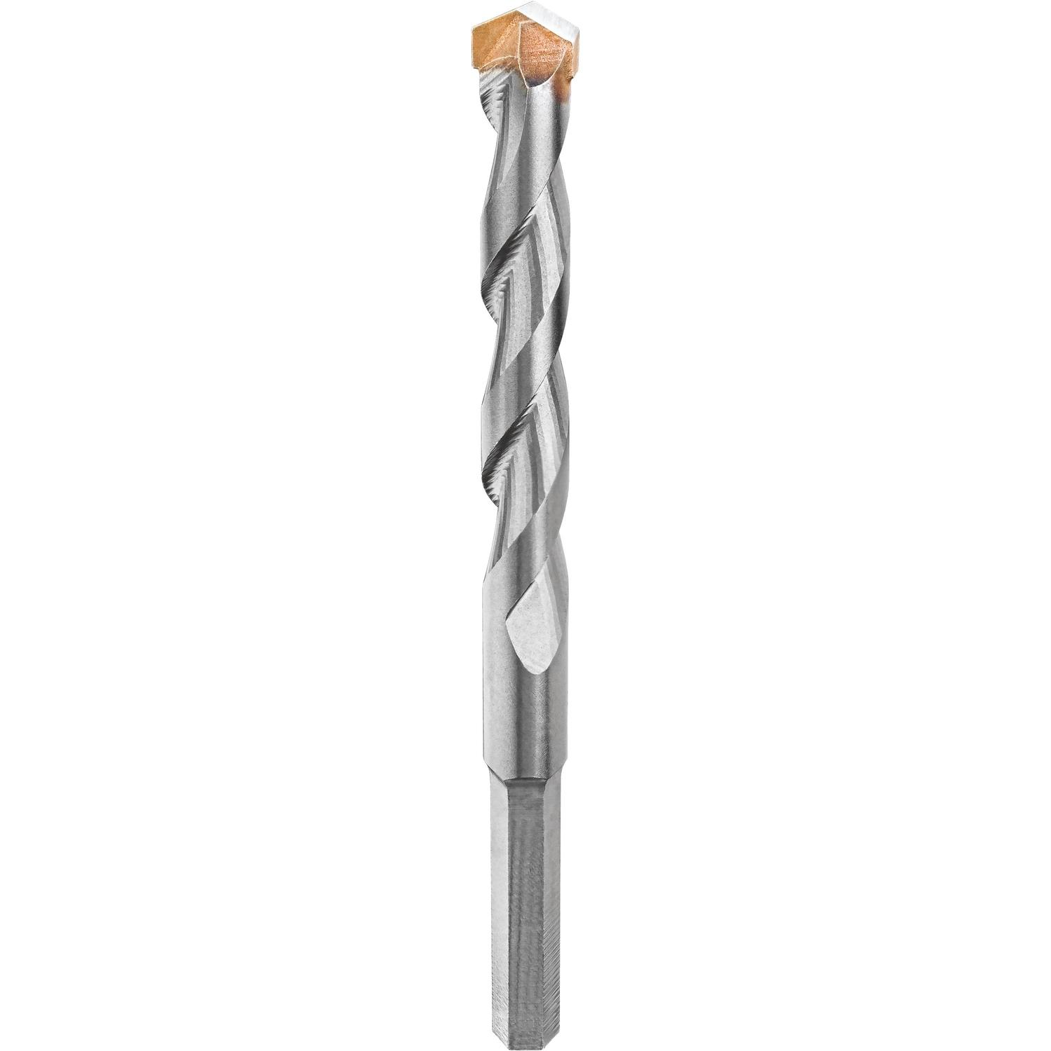DeWalt 5/16 in. X 5-1/4 in. L Carbide Tipped Masonry Drill Bit Hex Shank 1 pc