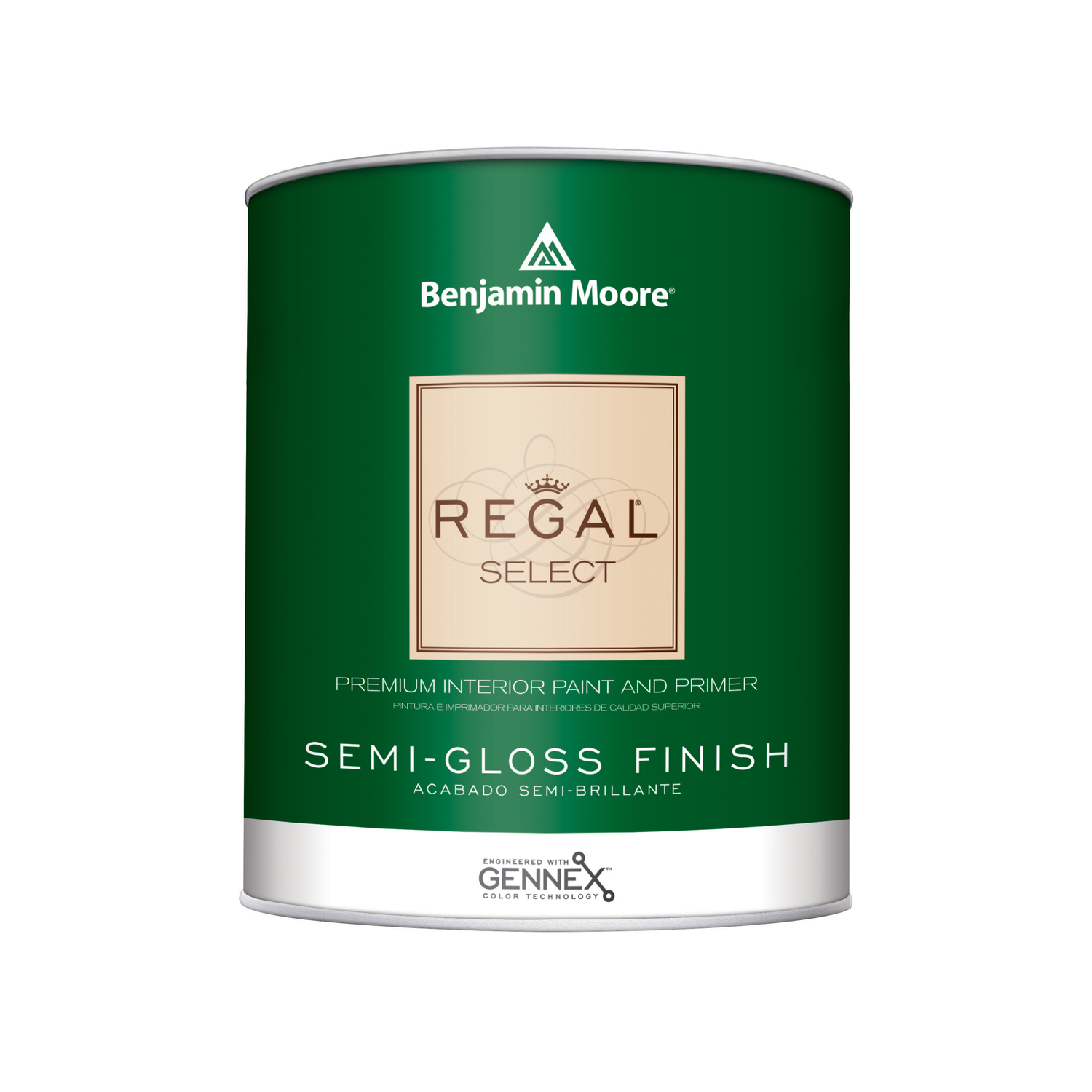 Benjamin Moore Regal Select Semi-Gloss Base 3 Paint And Primer Interior 1 Quart