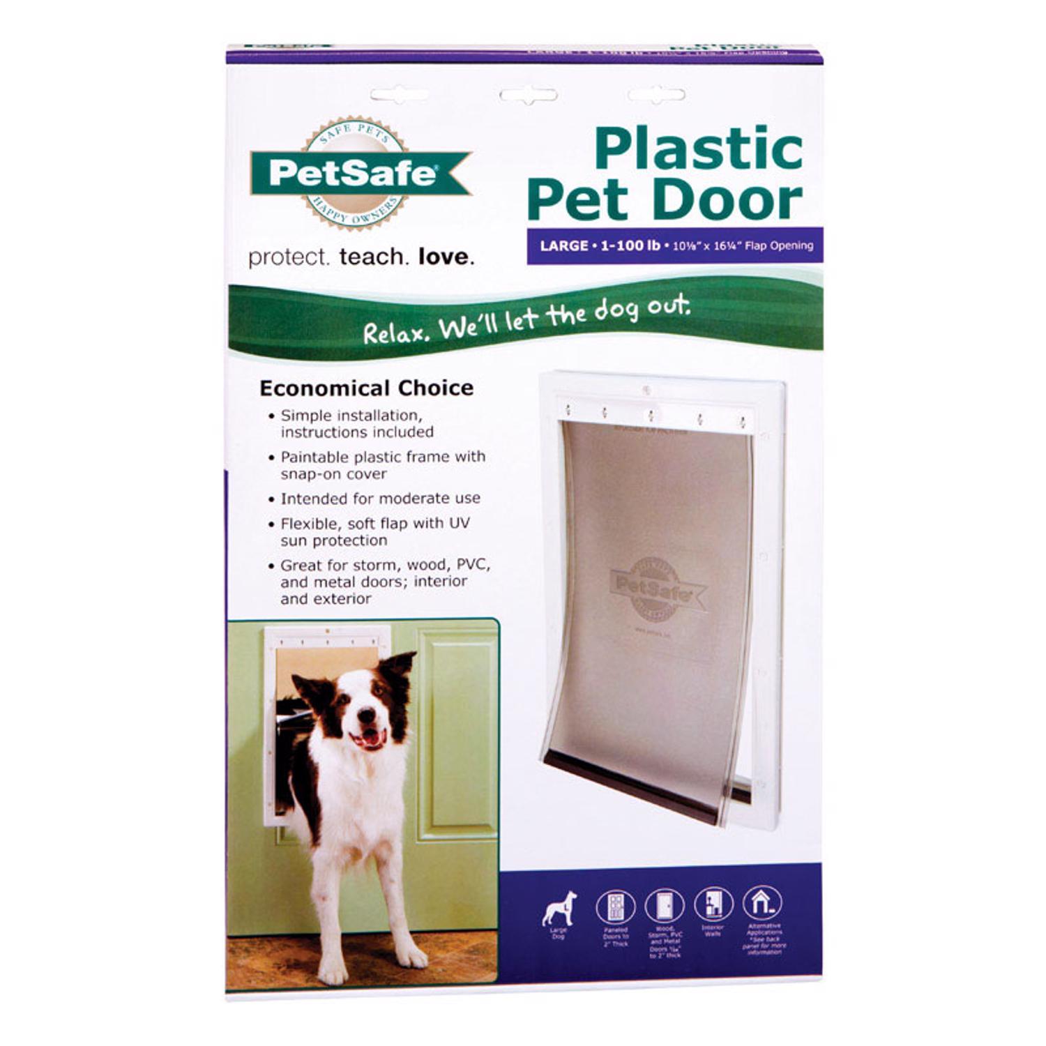 PetSafe 19.75 in. H X 12.5 in. W Large Plastic Pet Door