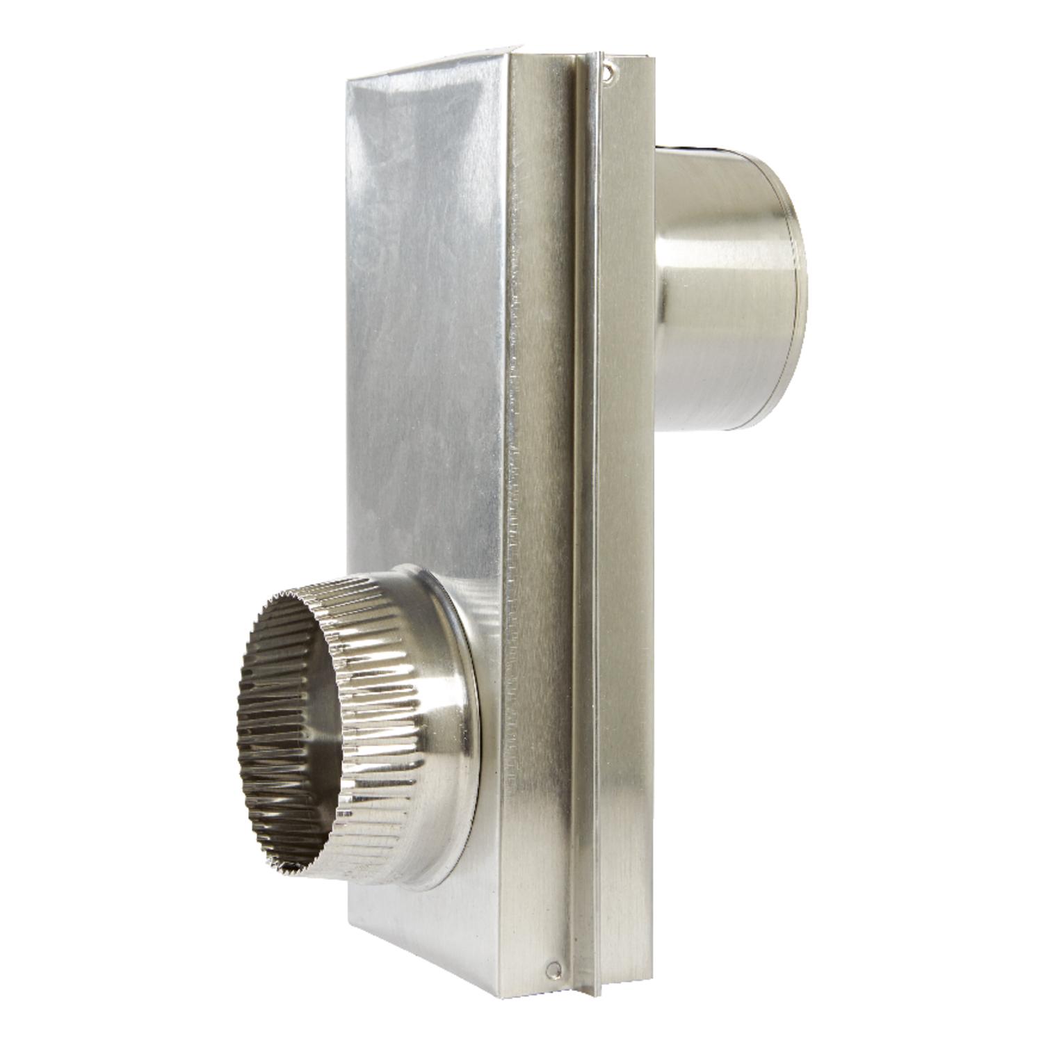 Ace 6 in. L X 4 in. D Silver Aluminum Adjustable Dryer Connector