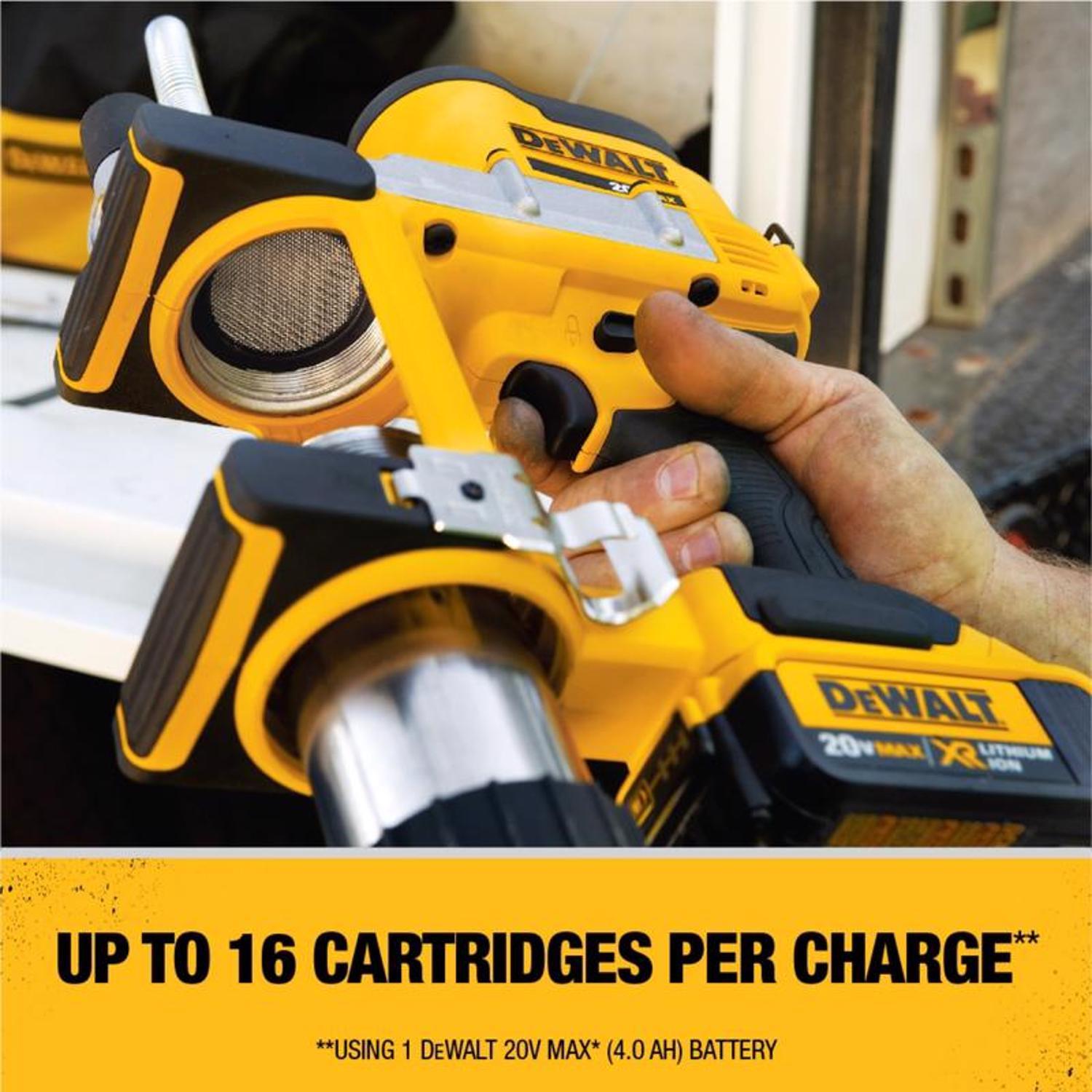 DeWalt 20V MAX Cordless Grease Gun Kit 14.5 oz