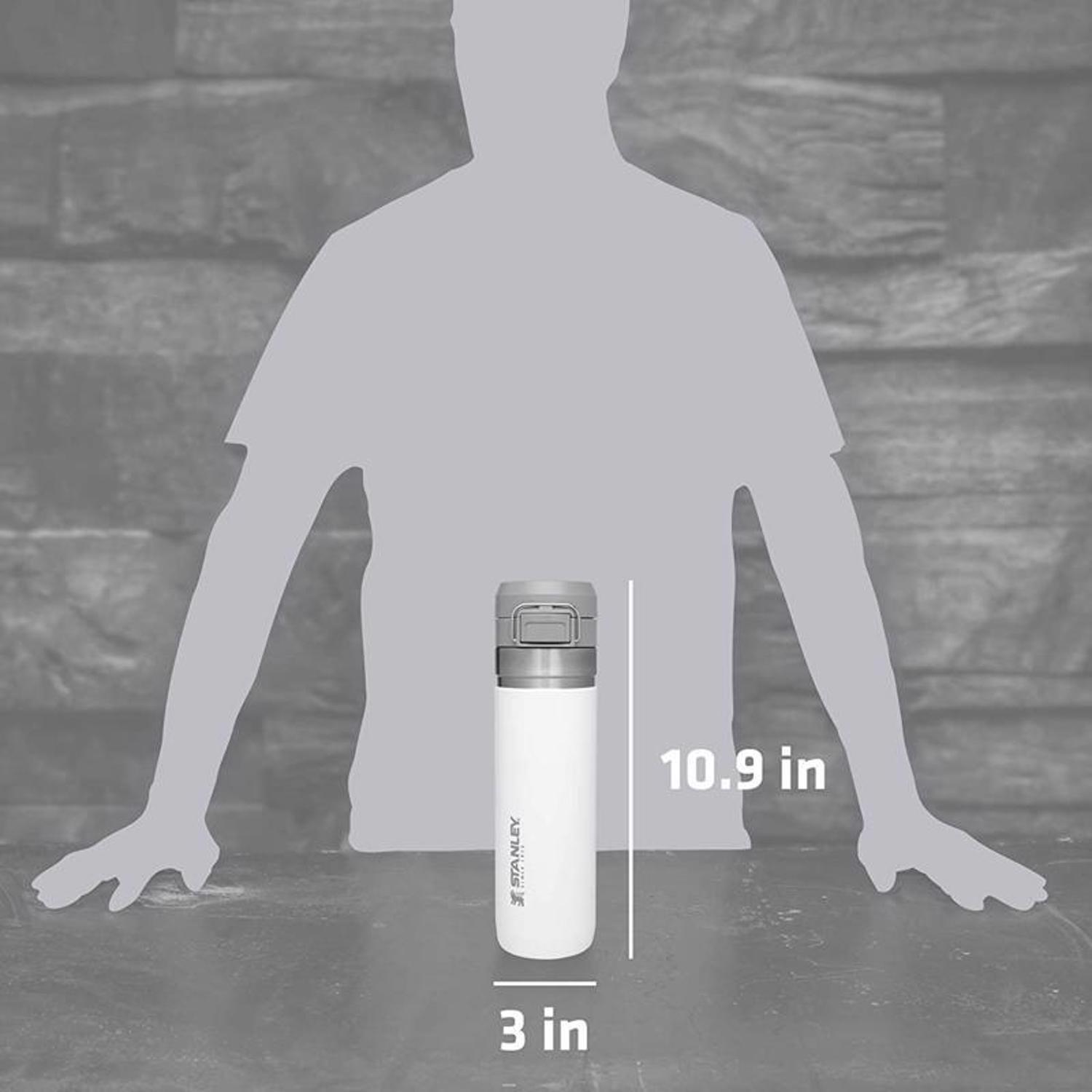 Stanley The Quick Flip 24 oz Polar BPA Free Double-Wall Vacuum Vacuum Insulated Bottle