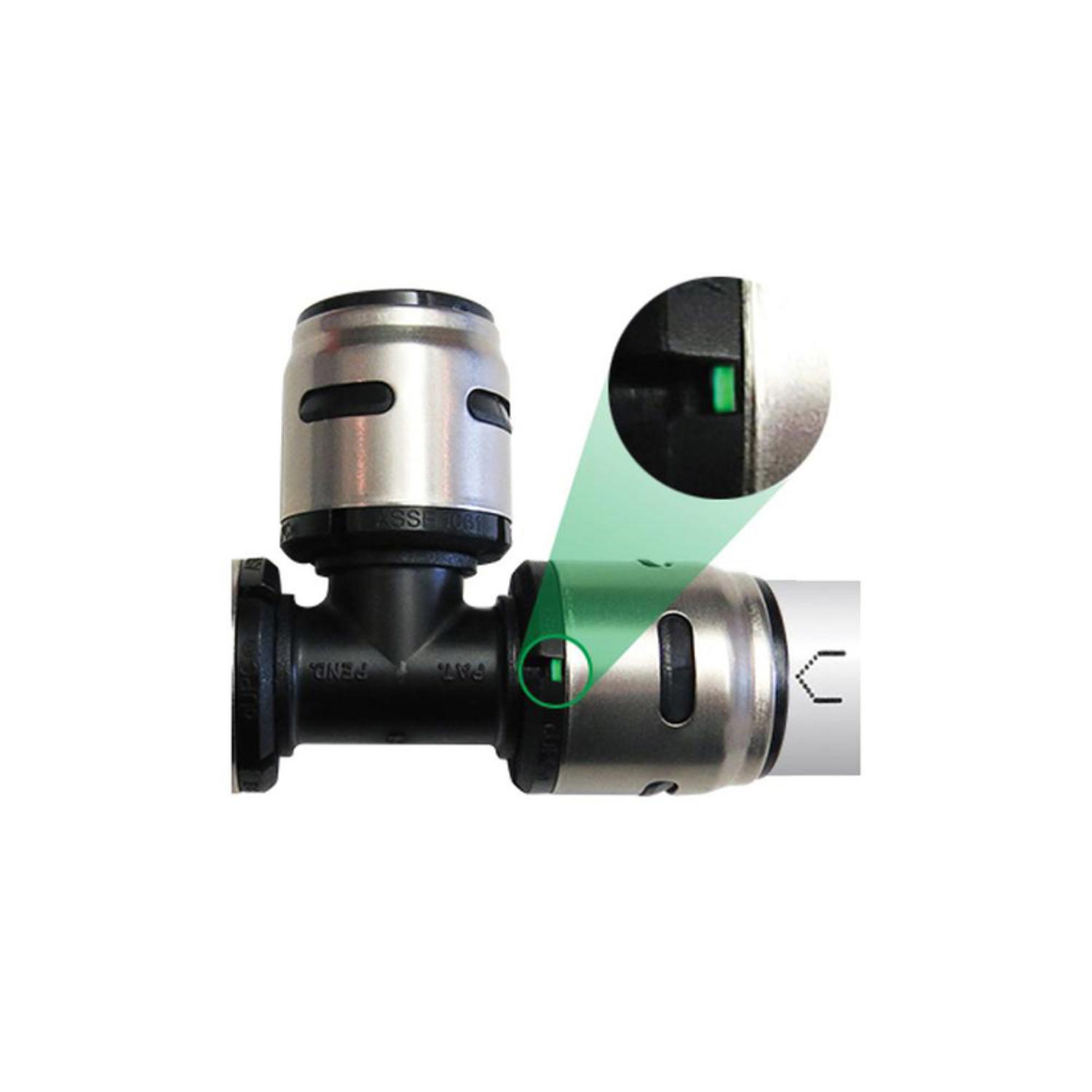 SharkBite EvoPEX 3/4 in. FPT X 3/4 in. D Push Brass/Plastic Female Connector